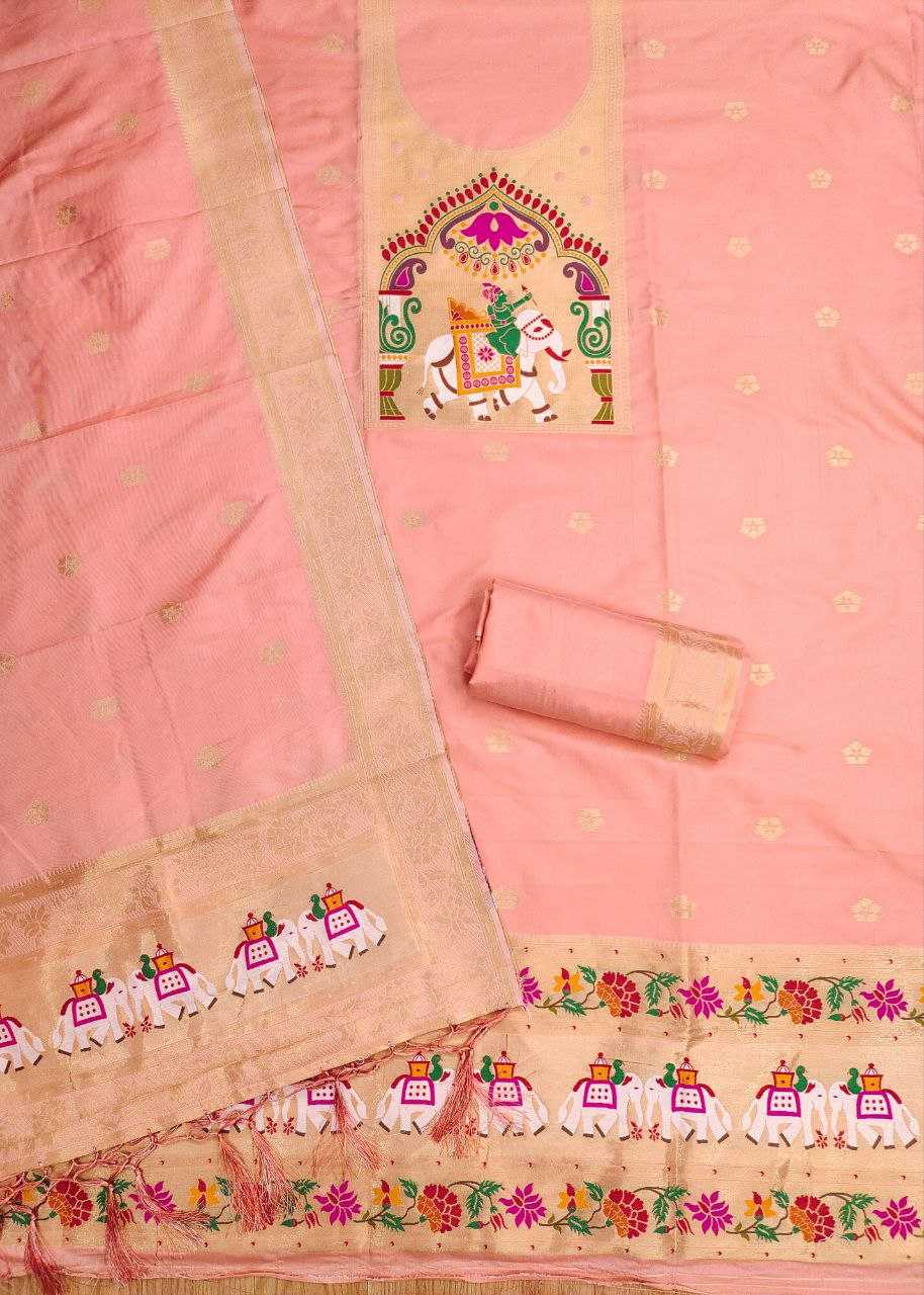 Ynf Soft Silk KESH714 014 Suits & Dresses Wholesale Unstitched Suits Wedding Suits Designer Suits Manufacturer- Kapda Export