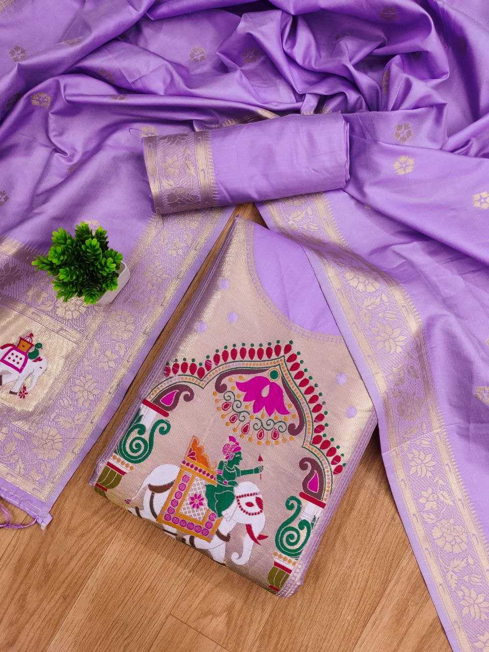 Ynf Soft Silk KESH714 014 Suits & Dresses Wholesale Unstitched Suits Wedding Suits Designer Suits Manufacturer- Kapda Export