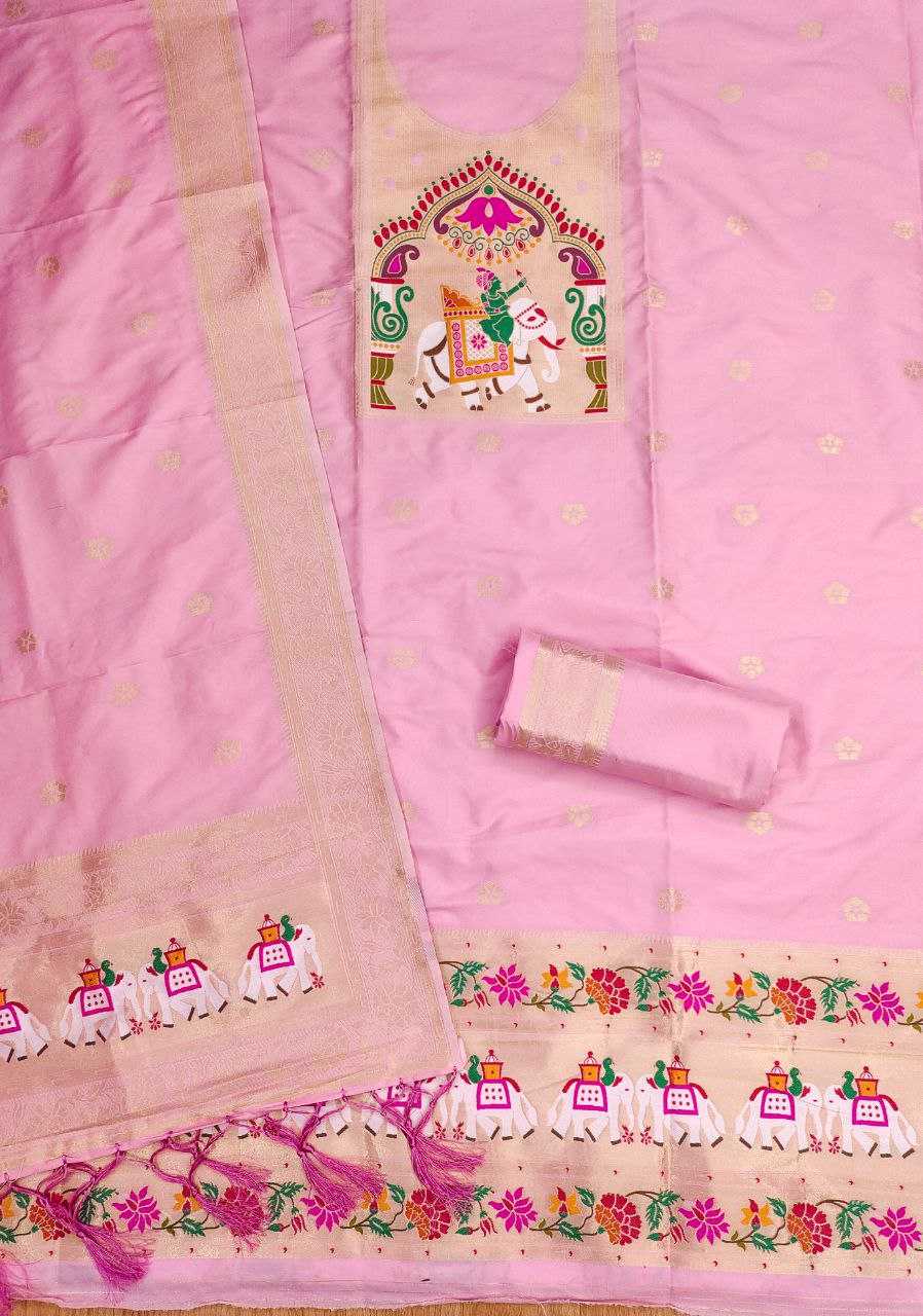 Ynf Soft Silk KESH714 014 Suits & Dresses Wholesale Unstitched Suits Wedding Suits Designer Suits Manufacturer- Kapda Export