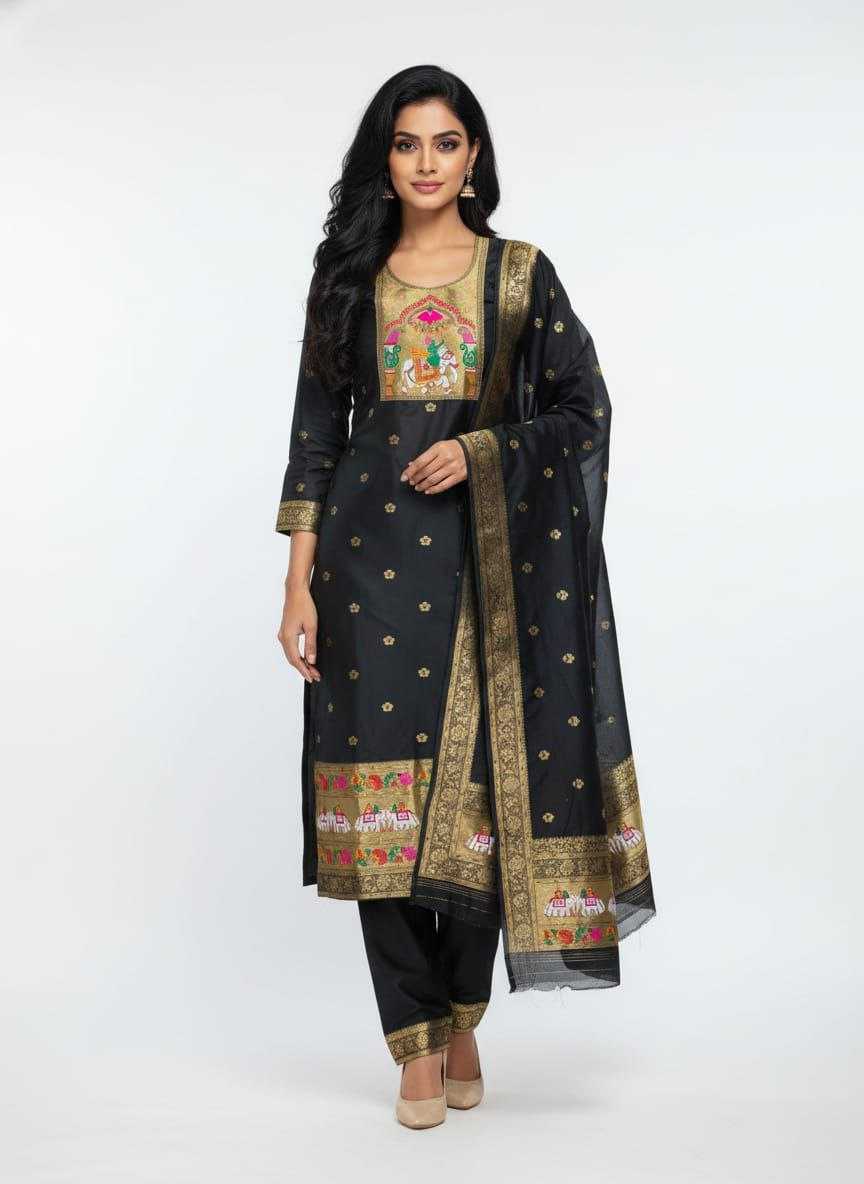 Ynf Soft Silk KESH714 014 Suits & Dresses Wholesale Unstitched Suits Wedding Suits Designer Suits Manufacturer- Kapda Export