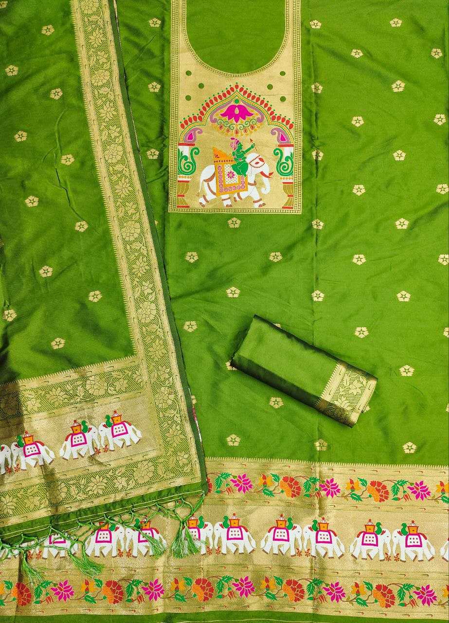 Ynf Soft Silk KESH714 014 Suits & Dresses Wholesale Unstitched Suits Wedding Suits Designer Suits Manufacturer- Kapda Export