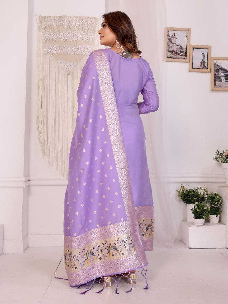 Ynf Soft Silk KESH714 SOFIA Suits & Dresses Wholesale Unstitched Suits Ladies Silk Suit Designer Suits Manufacturer- Kapda Export