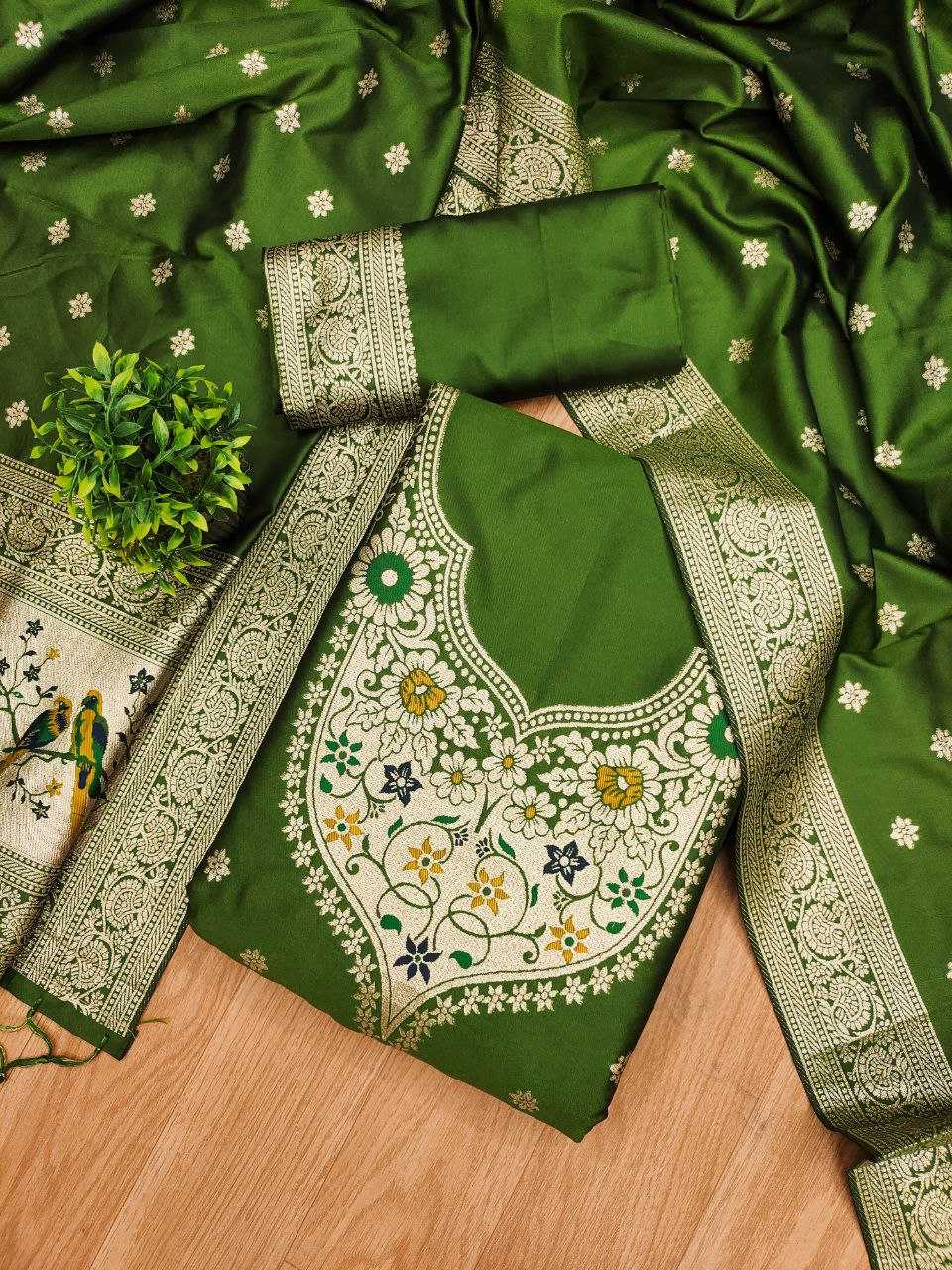 Ynf Soft Silk KESH714 SOFIA Suits & Dresses Wholesale Unstitched Suits Ladies Silk Suit Designer Suits Manufacturer- Kapda Export