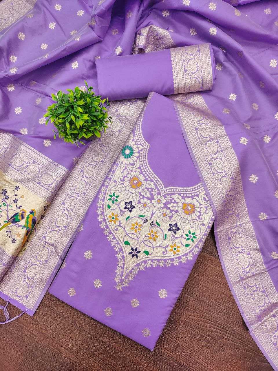 Ynf Soft Silk KESH714 SOFIA Suits & Dresses Wholesale Unstitched Suits Ladies Silk Suit Designer Suits Manufacturer- Kapda Export