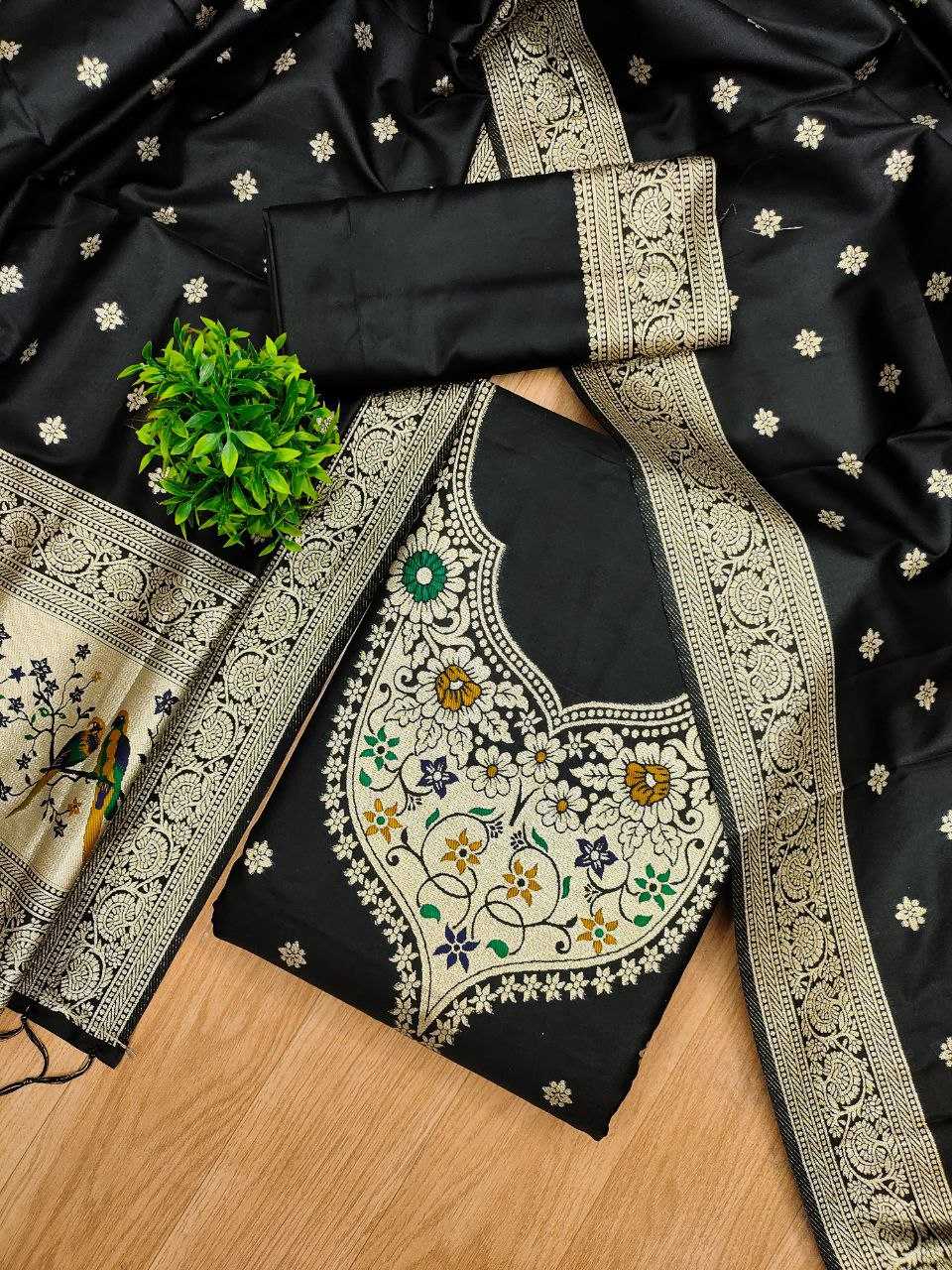 Ynf Soft Silk KESH714 SOFIA Suits & Dresses Wholesale Unstitched Suits Ladies Silk Suit Designer Suits Manufacturer- Kapda Export