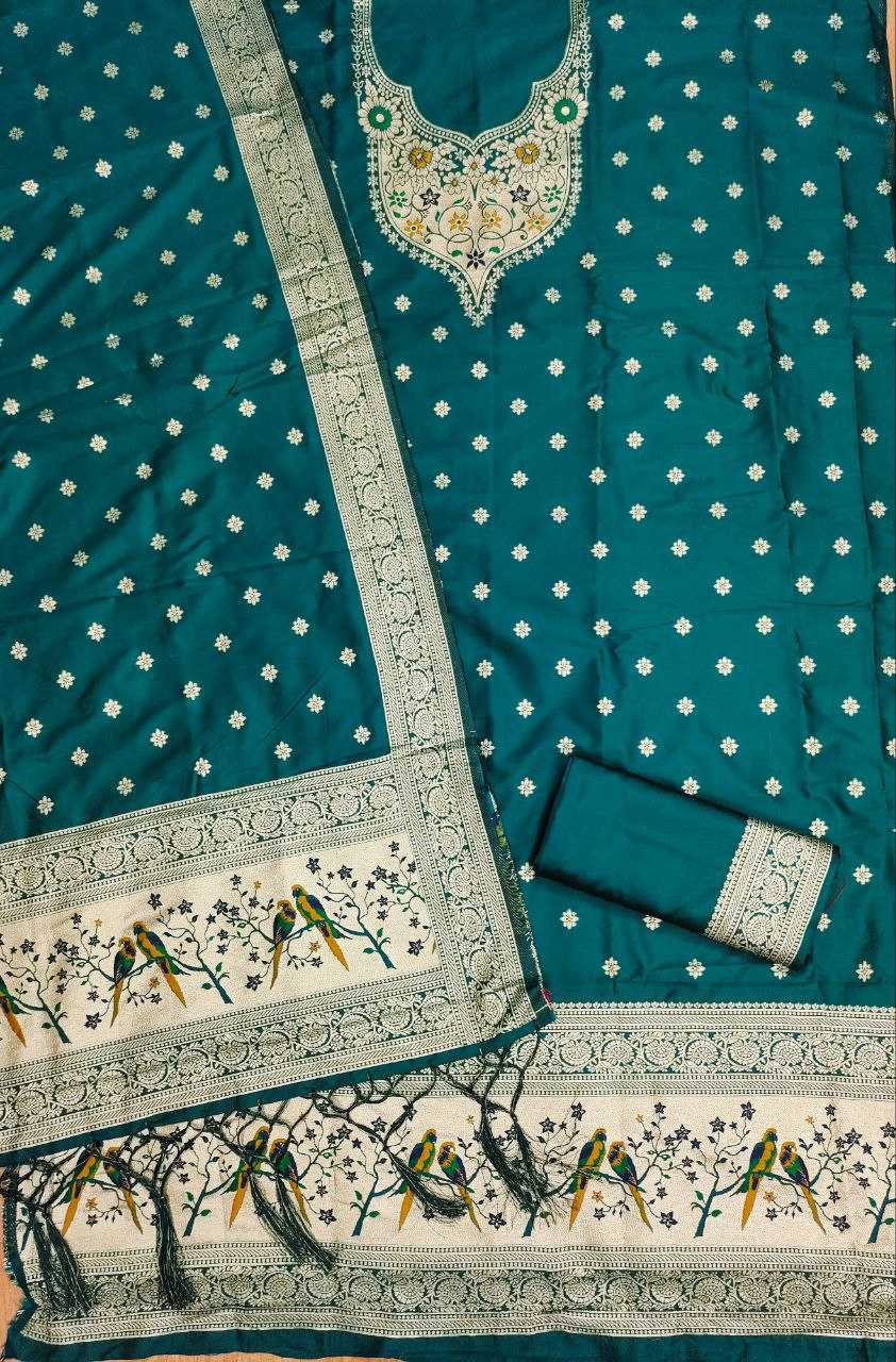 Ynf Soft Silk KESH714 SOFIA Suits & Dresses Wholesale Unstitched Suits Ladies Silk Suit Designer Suits Manufacturer- Kapda Export