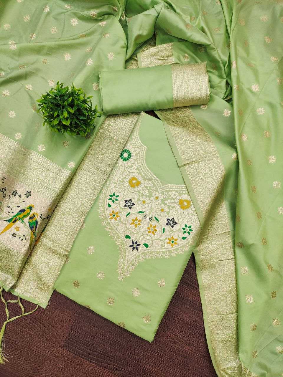 Ynf Soft Silk KESH714 SOFIA Suits & Dresses Wholesale Unstitched Suits Ladies Silk Suit Designer Suits Manufacturer- Kapda Export