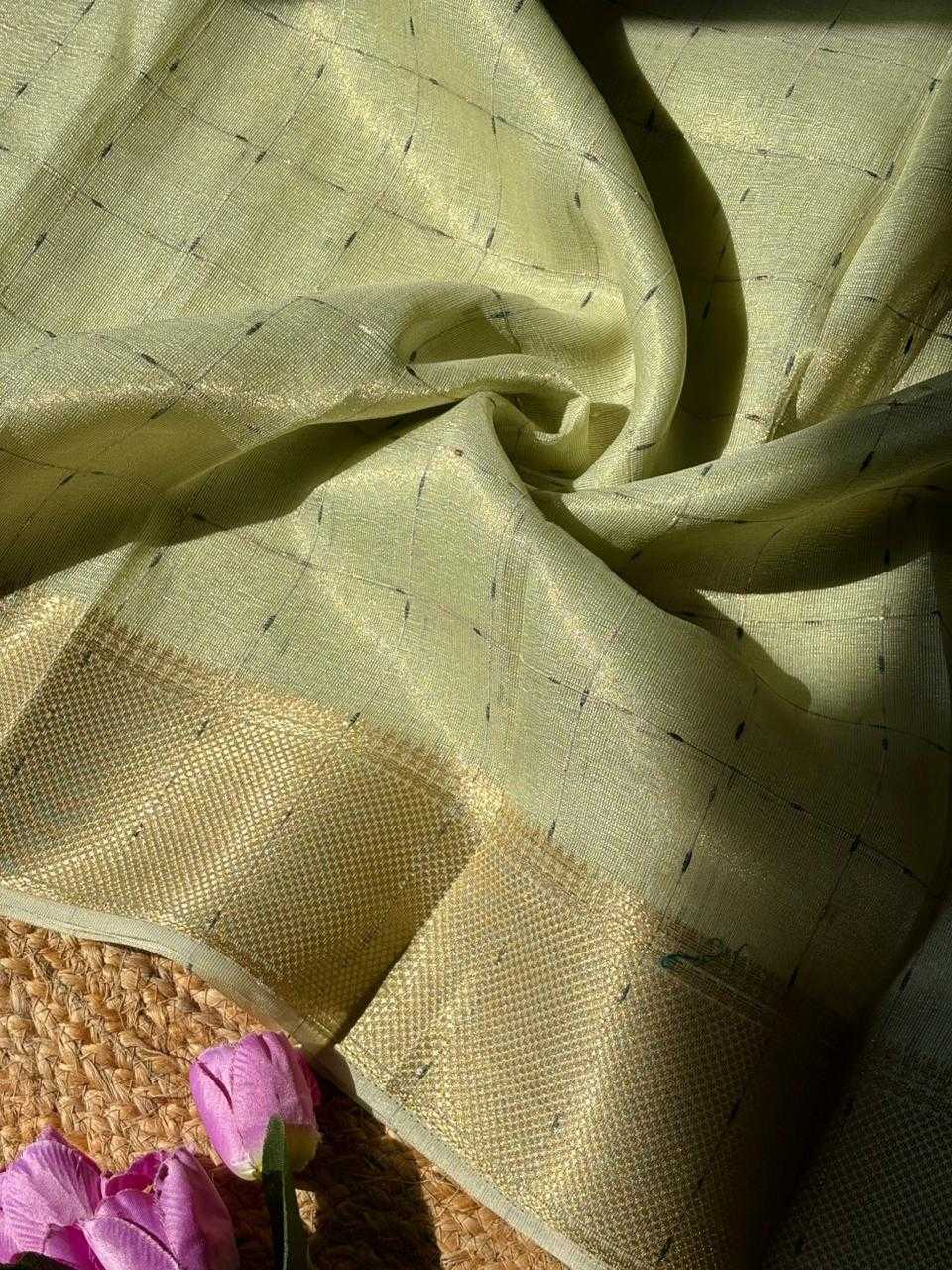 Ynf Soft Tissue KESH592 tissue crush Sarees Wholesale Party Wear Sarees Plain Sarees Festive Sarees Manufacturer- Kapda Export