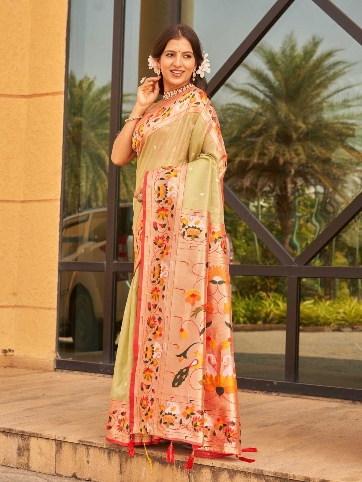 Ynf Soft Tissue KESH692 GAYATRI Sarees Festive Collections Wholesale Organza Sarees Zari Sarees Sarees With Blouse Manufacturer- Kapda Export