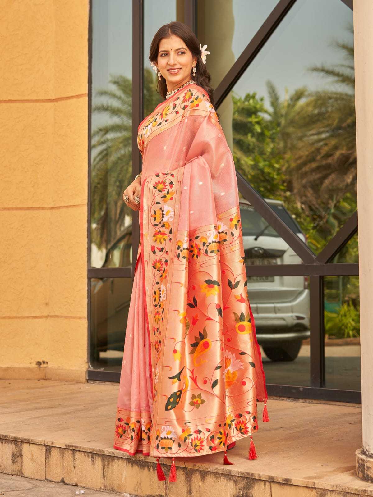 Ynf Soft Tissue KESH692 GAYATRI Sarees Festive Collections Wholesale Organza Sarees Zari Sarees Sarees With Blouse Manufacturer- Kapda Export