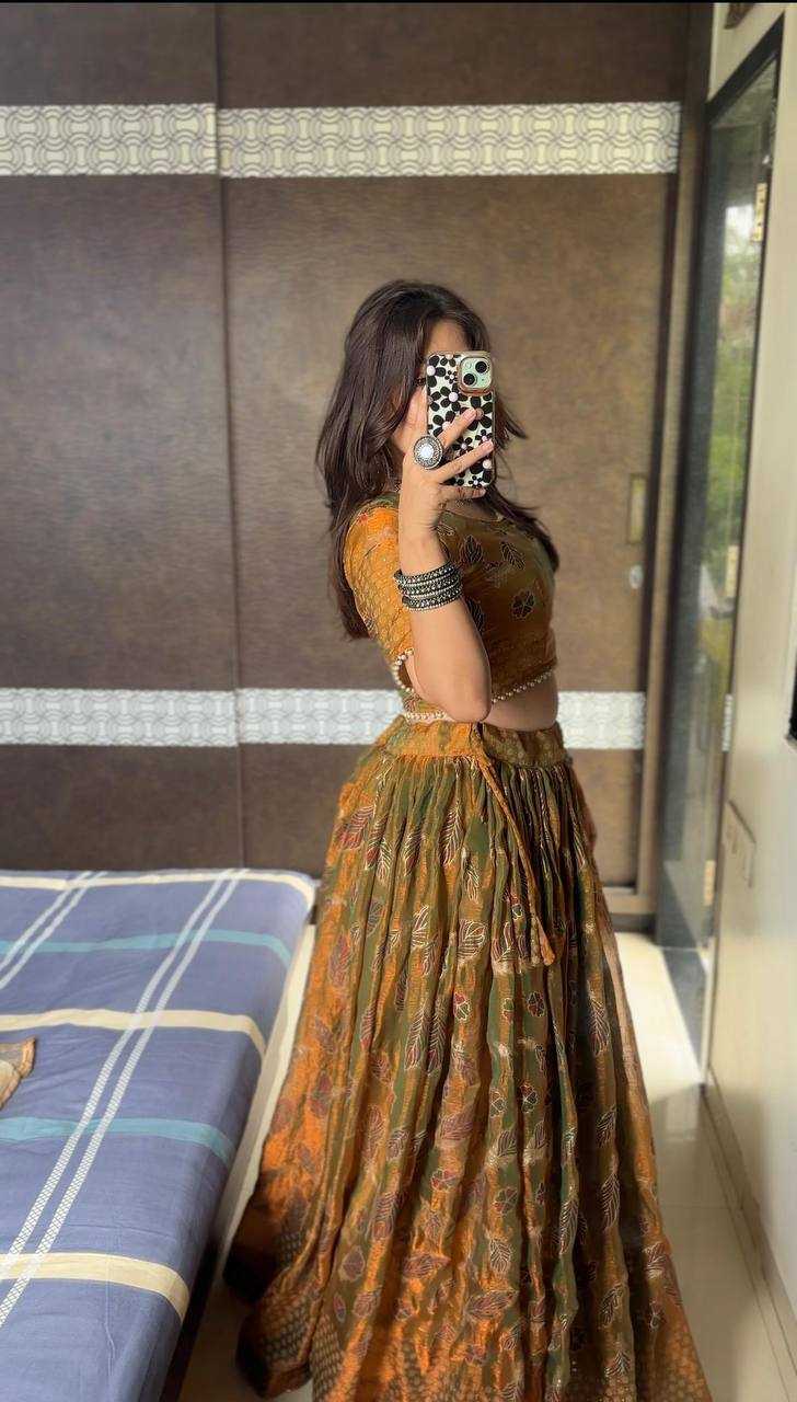 Ynf Space Silk KESH485 72 Lehengas Festive Collections Wholesale Silk Lehenga Floral Lehenga Navratri Chaniya Choli Manufacturer- Kapda Export