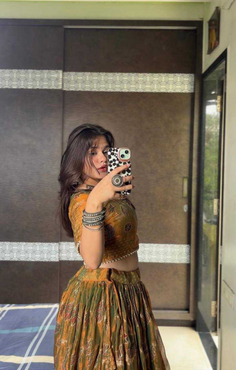 Ynf Space Silk KESH485 72 Lehengas Festive Collections Wholesale Silk Lehenga Floral Lehenga Navratri Chaniya Choli Manufacturer- Kapda Export