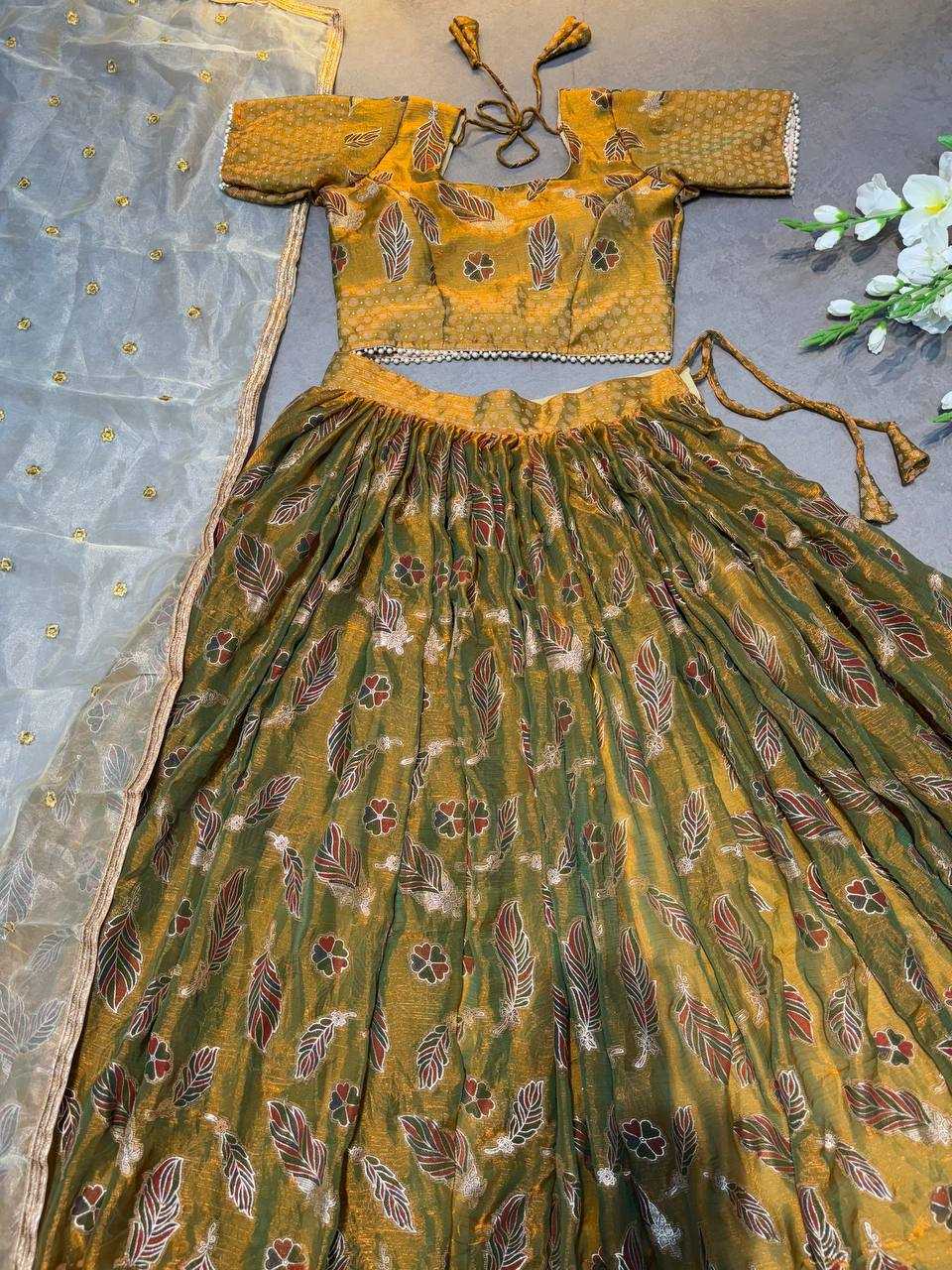 Ynf Space Silk KESH485 72 Lehengas Festive Collections Wholesale Silk Lehenga Floral Lehenga Navratri Chaniya Choli Manufacturer- Kapda Export