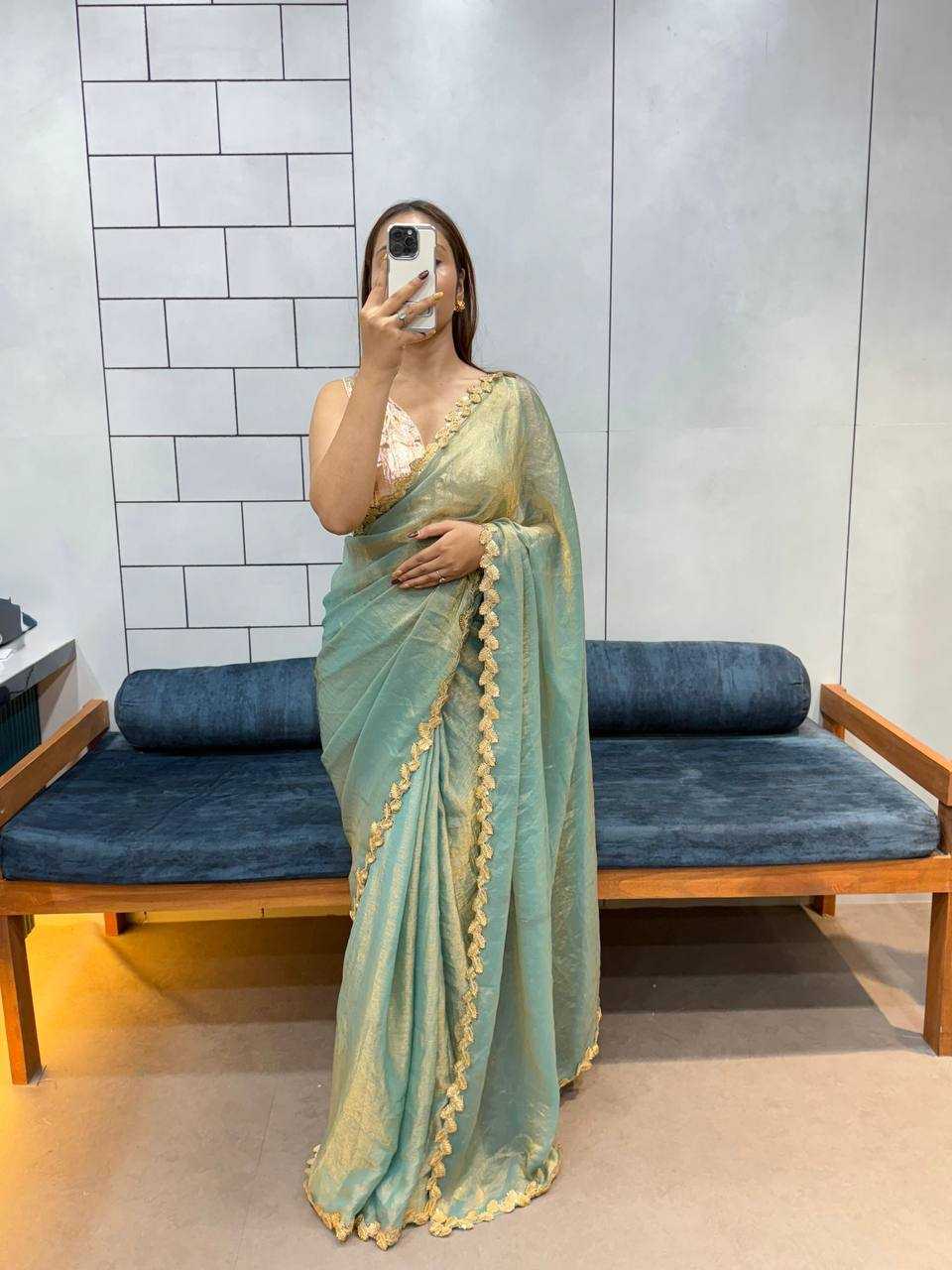 Ynf Space Silk KESH709 20 Sarees Wholesale Fancy Sarees Embroidered Sarees Heavy Work Sarees Manufacturer- Kapda Export