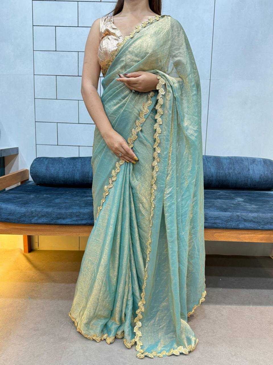 Ynf Space Silk KESH709 20 Sarees Wholesale Fancy Sarees Embroidered Sarees Heavy Work Sarees Manufacturer- Kapda Export