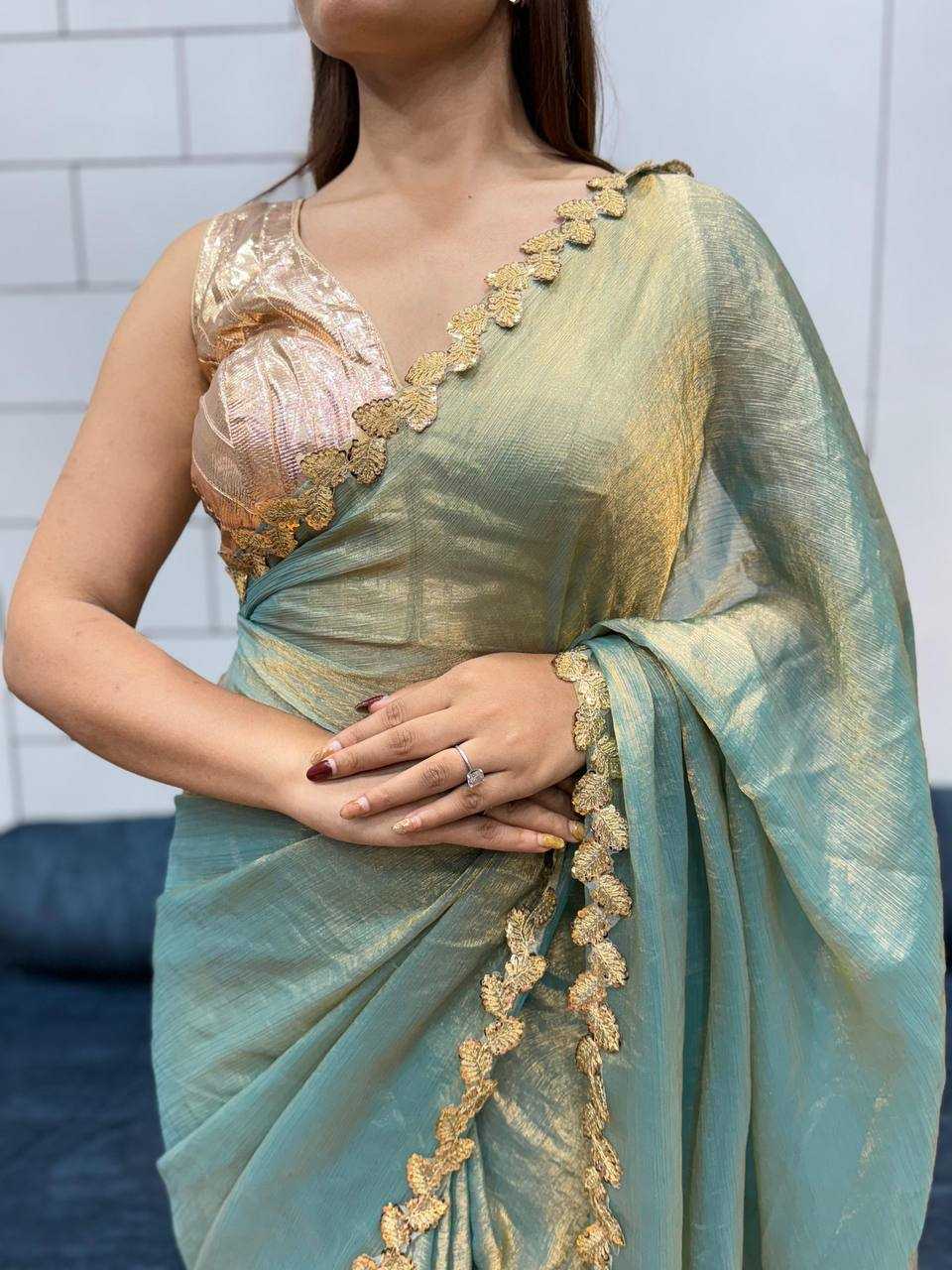 Ynf Space Silk KESH709 20 Sarees Wholesale Fancy Sarees Embroidered Sarees Heavy Work Sarees Manufacturer- Kapda Export