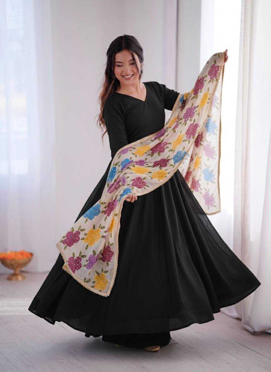 Ynf Tabby Silk Organza KESH499 5323 Duppatas Wholesale Printed Duppata Manufacturer- Kapda Export