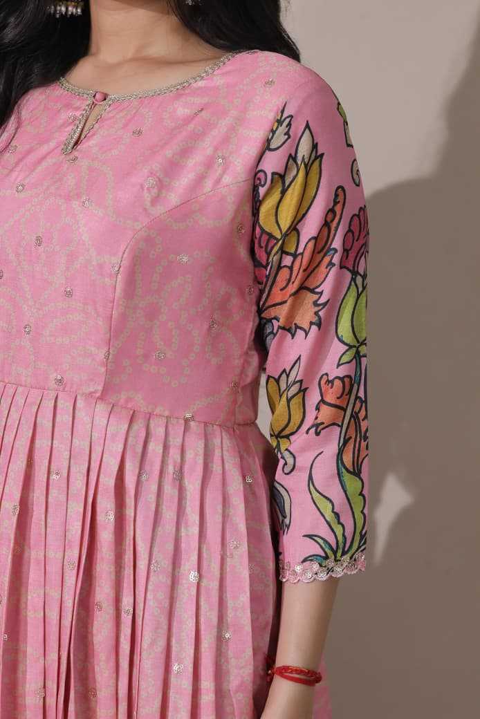 Ynf Tussar Silk KESH249 209193 Gowns Wholesale Fancy Gowns Long Gowns Wedding Gown Manufacturer- Kapda Export