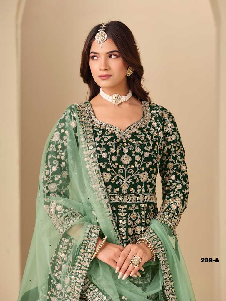 Ynf Velvet KESH481 AANAYA VOL 239 Lehengas Wholesale Designer Lehenga Wedding Lehenga Velvet Lehenga Manufacturer- Kapda Export