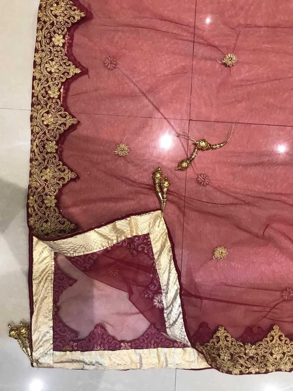 Ynf Velvet KESH494 SHEHNAI Lehengas Wholesale Bridal Lehenga Wedding Lehenga Velvet Lehenga Manufacturer- Kapda Export