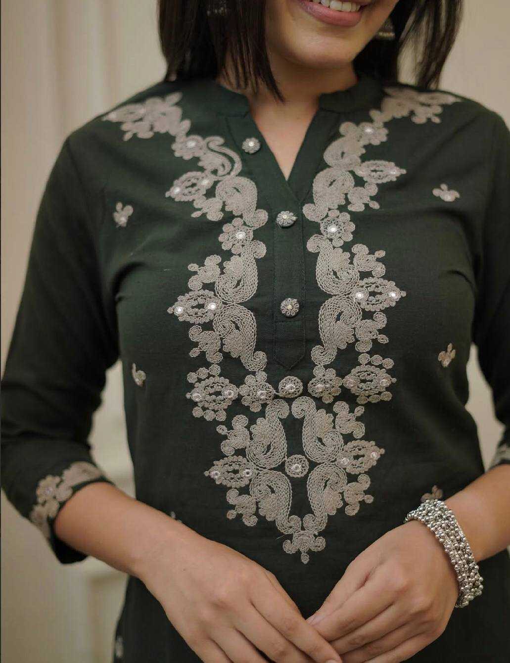 Ynf Viscose Chanderi KESH655 1022 Suits & Dresses Festive Collections Wholesale Embroidery Suits Ladies Salwar Suits Chanderi Suit Manufacturer- Kapda Export