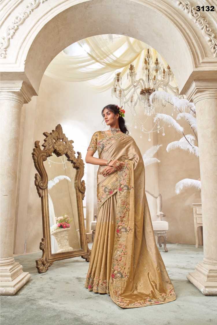 Ynf Viscose KESH113 Sanjana Royal Diva Silk Sarees Wholesale Heavy Silk Sarees Designer Silk Sarees Silk Sarees For Weddings Manufacturer- Kapda Export