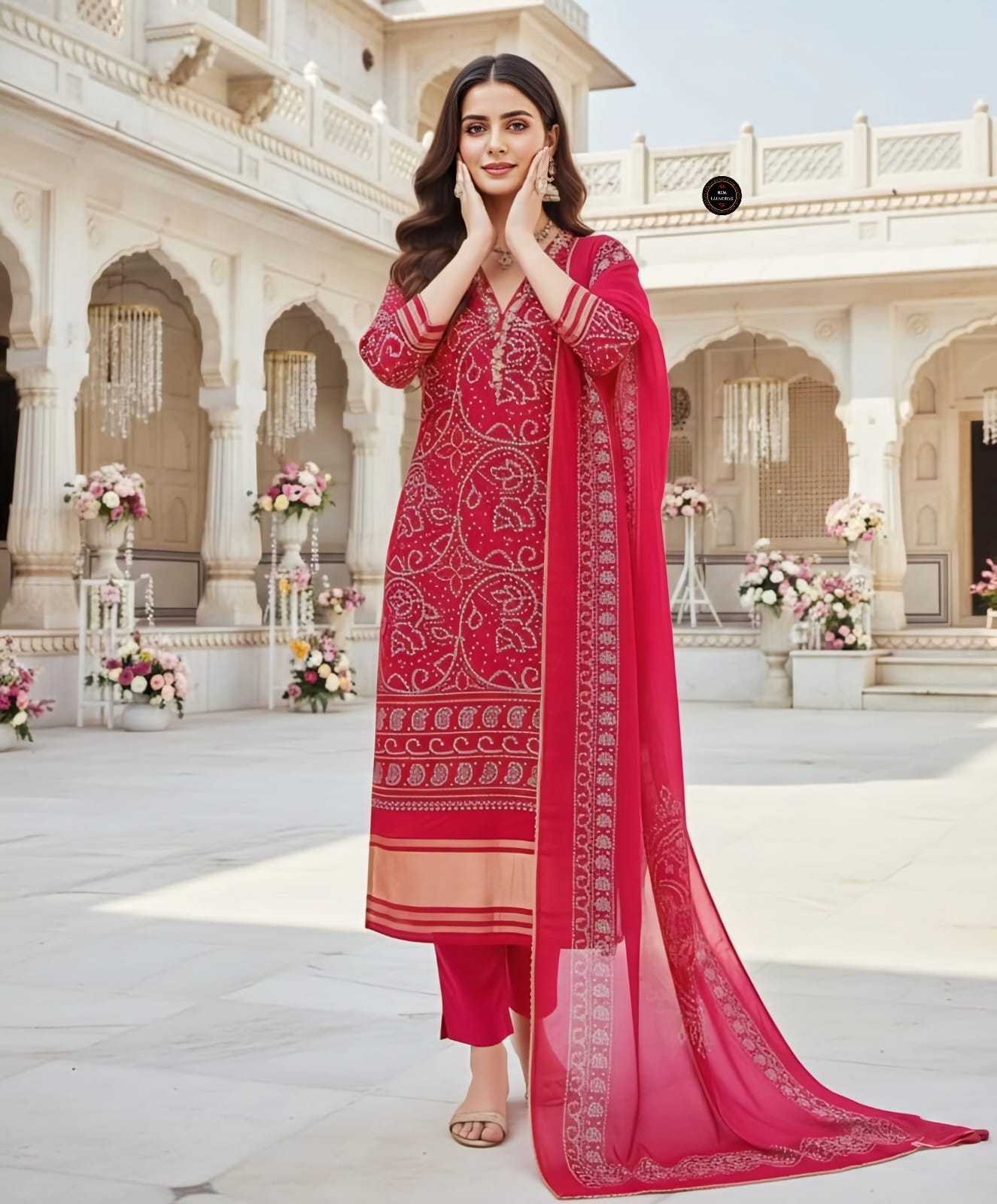 Ynf Viscose KESH536 AMANI Kurti Wholesale Festive Kurtis Embroidered Kurtis Straight Kurtis Manufacturer- Kapda Export