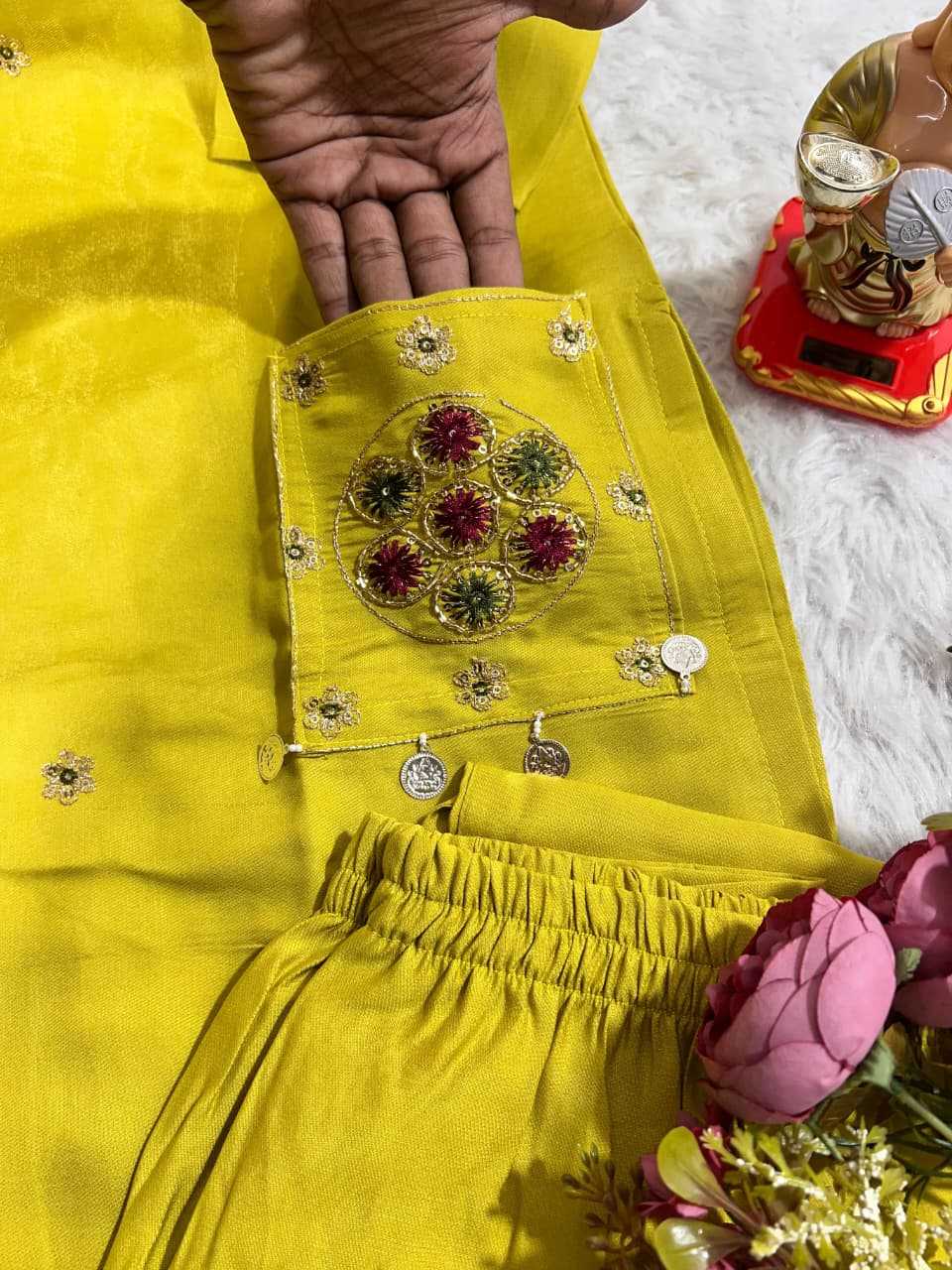 Ynf Viscose KESH594 209 Suits & Dresses Festive Collections Wholesale Party wear suits Straight Cut Suits Embroidered Suits Manufacturer- Kapda Export