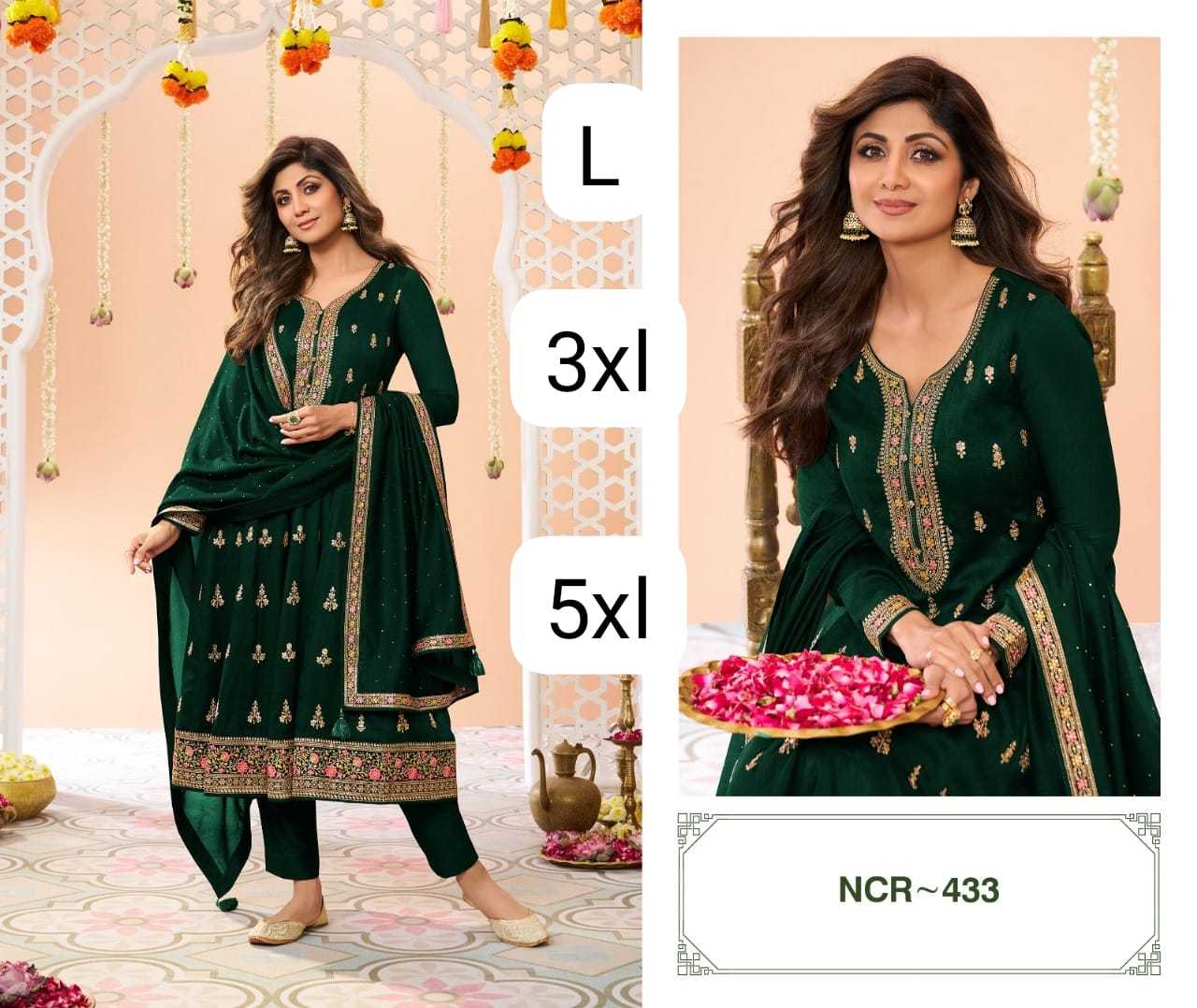Ynf Viscose KESH677 NCR-408 Suits & Dresses Bollywood Collections Plus Size Collections Wholesale Palazzo Suit Ladies Salwar Suits Shilpa Shetty Collections Manufacturer- Kapda Export
