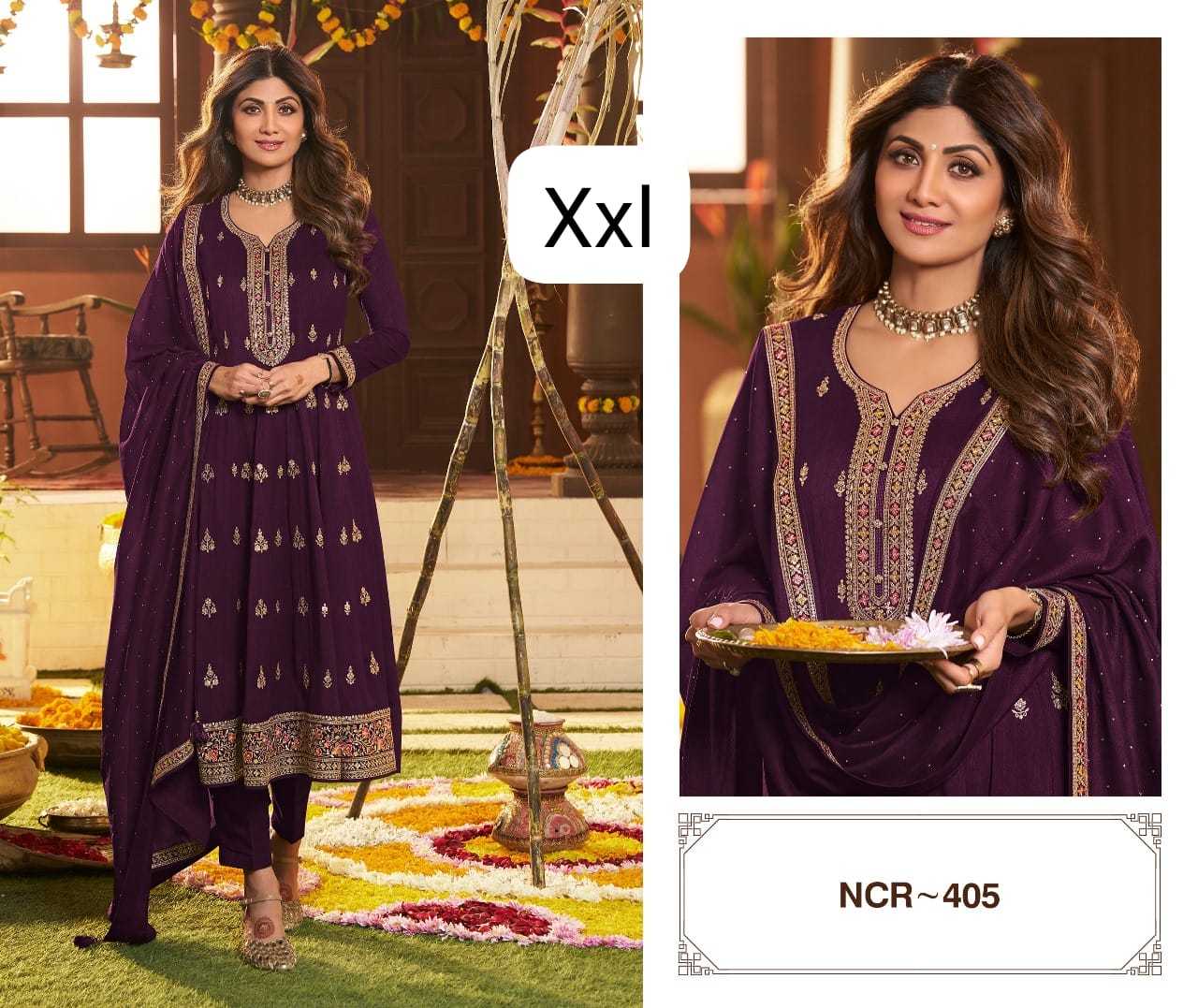 Ynf Viscose KESH677 NCR-408 Suits & Dresses Bollywood Collections Plus Size Collections Wholesale Palazzo Suit Ladies Salwar Suits Shilpa Shetty Collections Manufacturer- Kapda Export