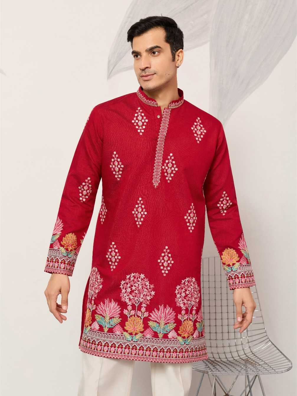 Ynf Viscose RIN202 SHUBHVASTRA GRAND 6141 Mens Wear Wholesale Mens Kurta Pyjama Silk Kurta Designer Ethnic Set Manufacturer- Kapda Export
