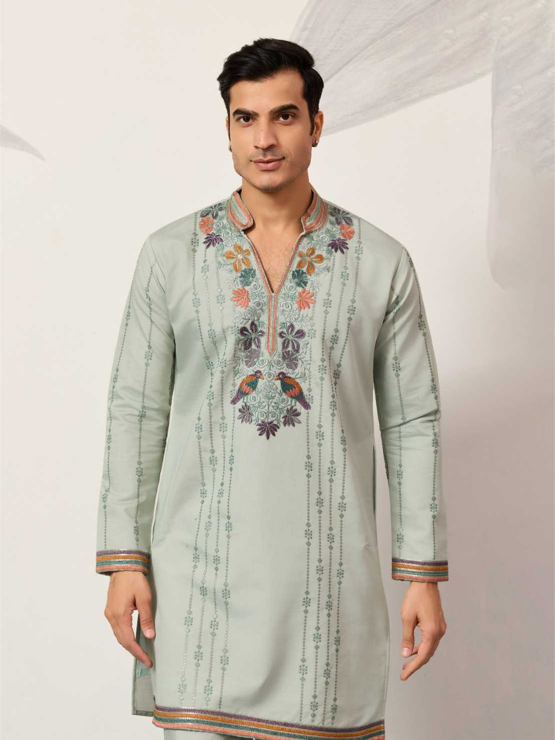 Ynf Viscose RIN202 SHUBHVASTRA VIRAASAT 61631 Mens Wear Wholesale Mens Kurta Pyjama Silk Kurta Men Wedding kurta Manufacturer- Kapda Export