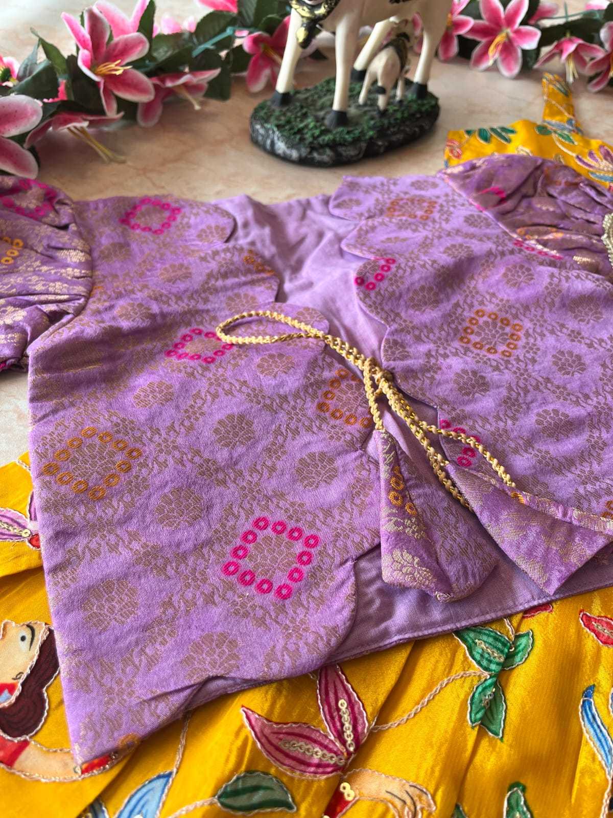 Ynf Viscose RIN235 pranil Kids Wear Wholesale Kids Gown Kids Ethnic Gowns Kids Wedding Outfits Manufacturer- Kapda Export