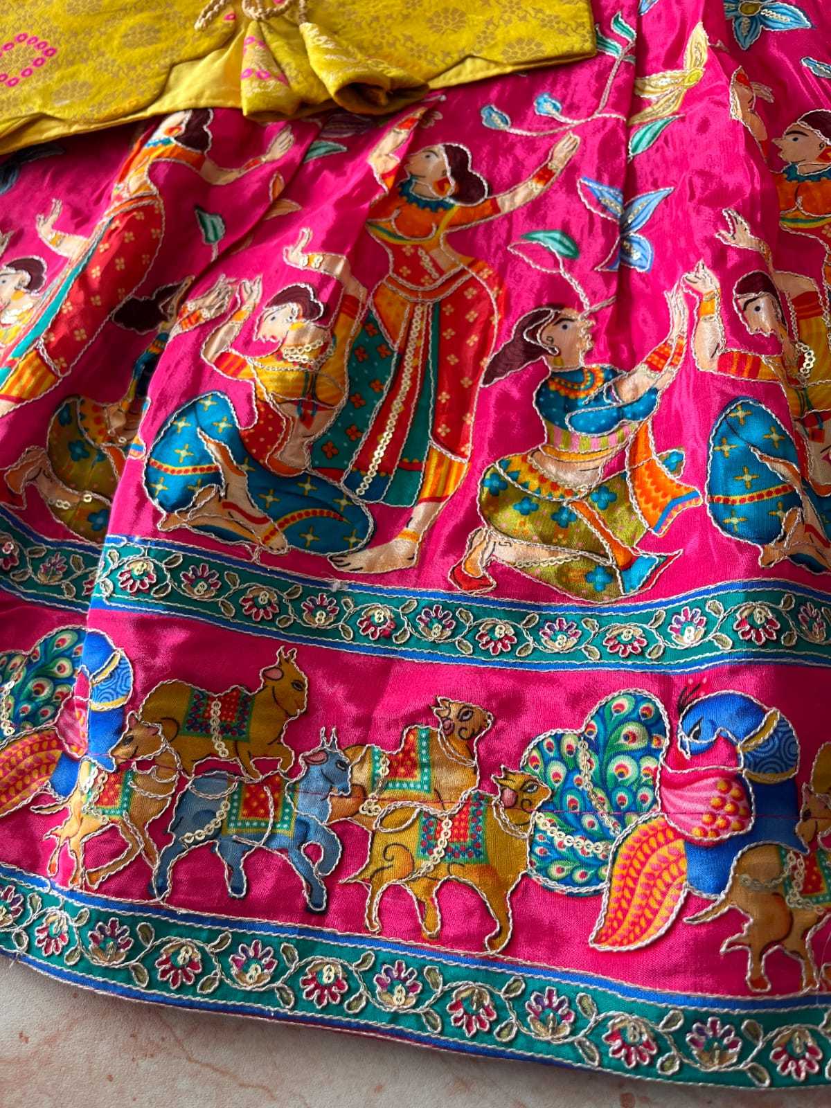 Ynf Viscose RIN235 pranil Kids Wear Wholesale Kids Gown Kids Ethnic Gowns Kids Wedding Outfits Manufacturer- Kapda Export