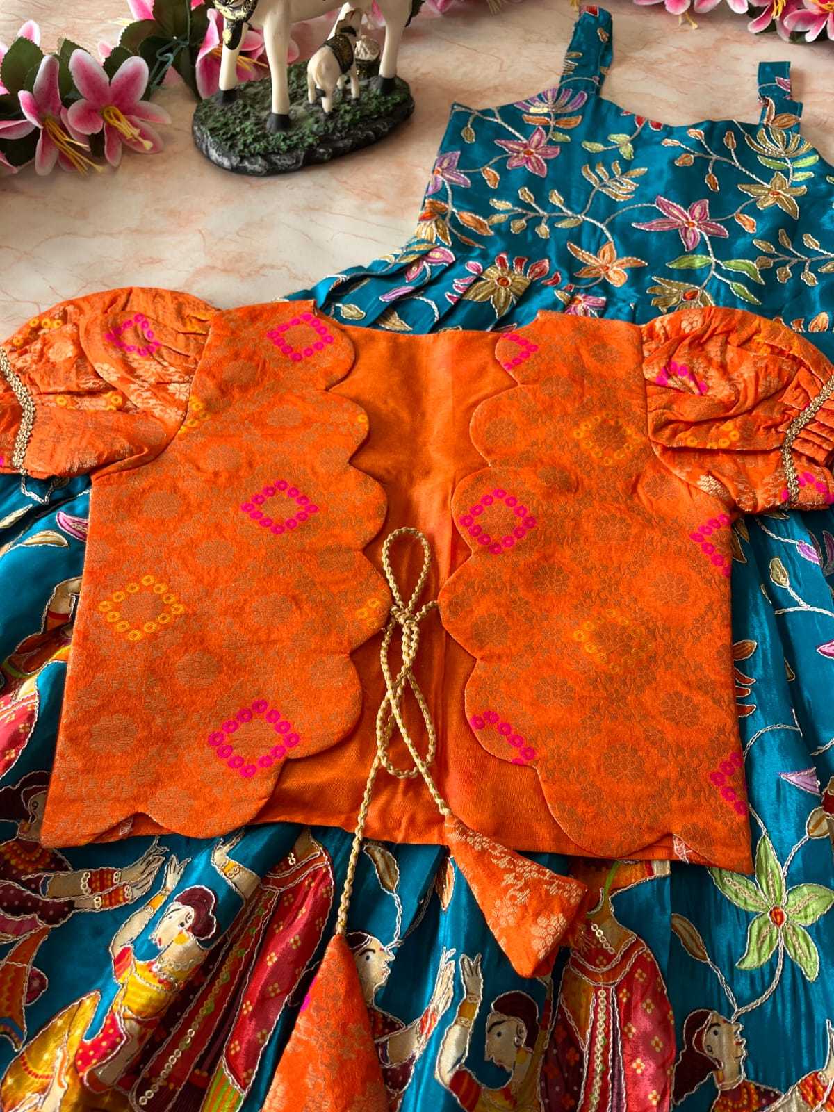 Ynf Viscose RIN235 pranil Kids Wear Wholesale Kids Gown Kids Ethnic Gowns Kids Wedding Outfits Manufacturer- Kapda Export