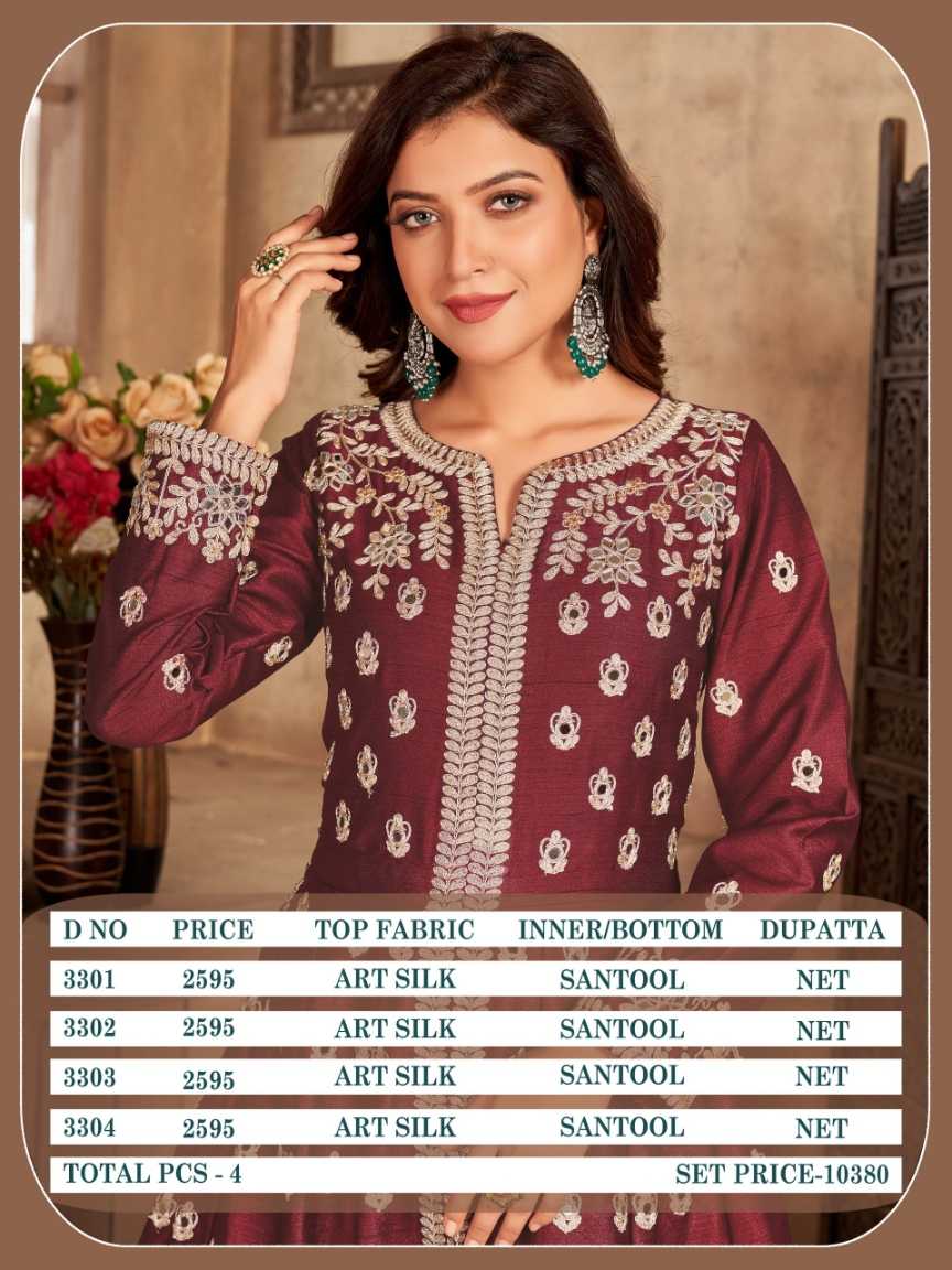 Ynf Art Silk KESH530 Twisha AANAYA 3300 Kurti Wholesale Ethnic Kurtis Party Wear Kurtis Designer Kurtis Manufacturer- Kapda Export