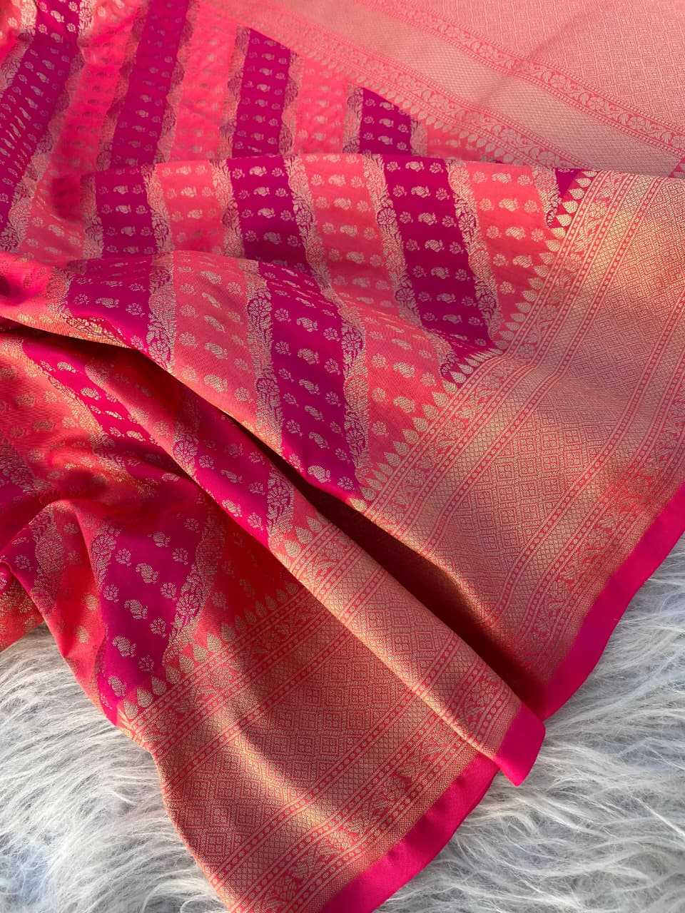 Ynf Banarasi Soft Silk KESH249 Kashi Sarees Silk Sarees Wholesale Banarasi Silk Sarees Leheriya Sarees Silk Sarees For Weddings Manufacturer- Kapda Export