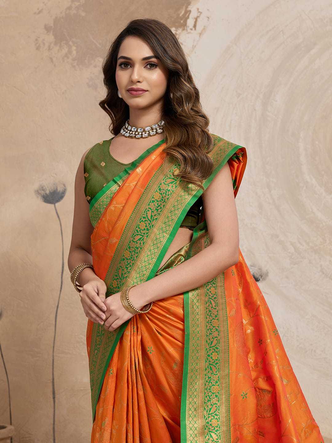 Ynf Banarasi Soft Silk KESH583 ANISHA Silk Sarees Wholesale Banarasi Silk Sarees Heavy Silk Sarees Zari Border Silk Sarees Manufacturer- Kapda Export