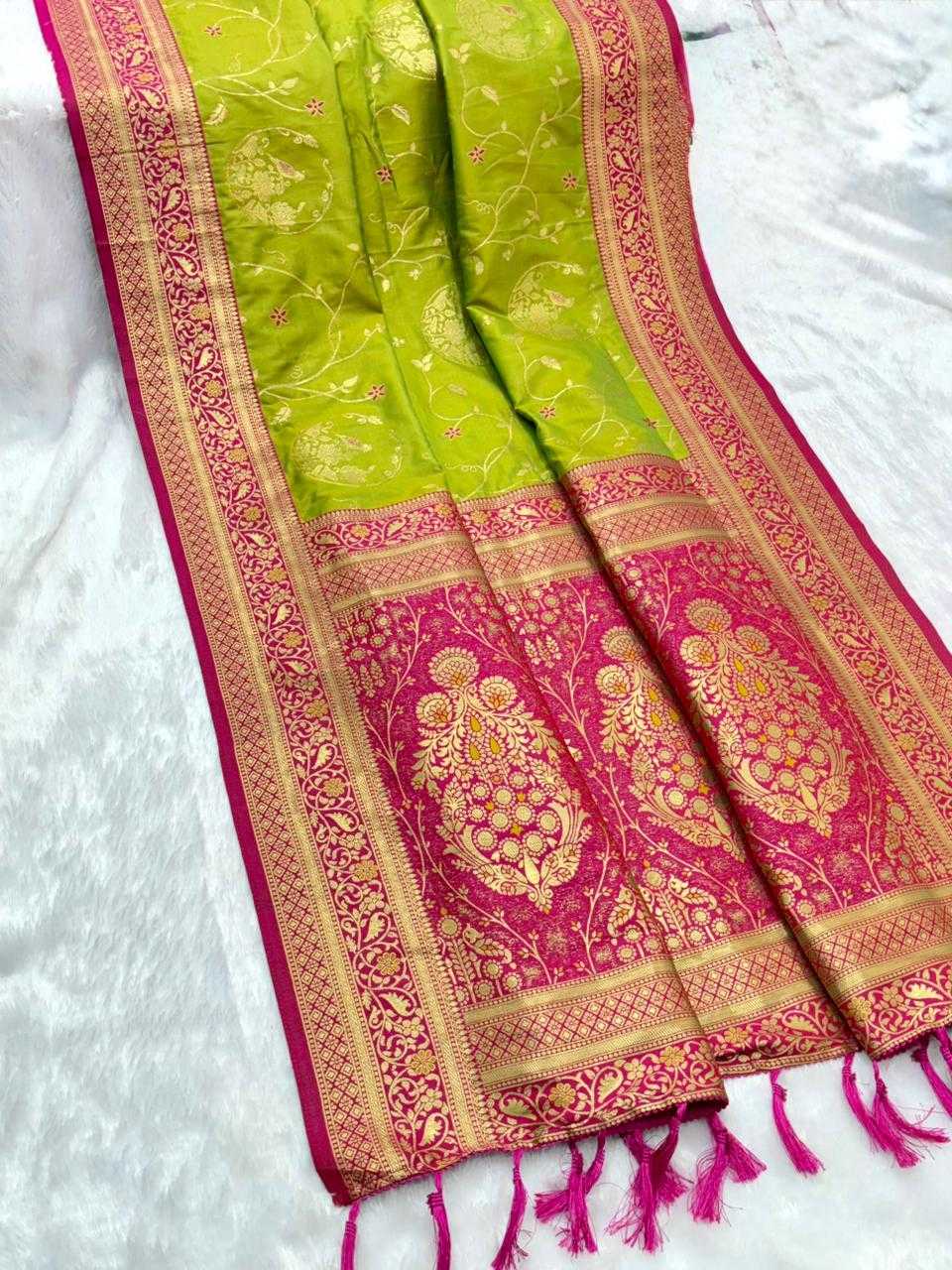 Ynf Banarasi Soft Silk KESH583 ANISHA Silk Sarees Wholesale Banarasi Silk Sarees Heavy Silk Sarees Zari Border Silk Sarees Manufacturer- Kapda Export