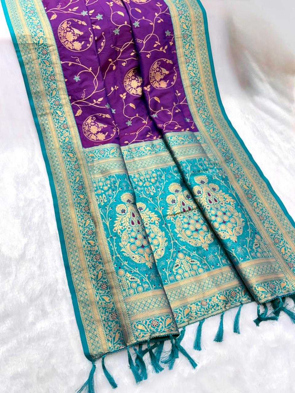 Ynf Banarasi Soft Silk KESH583 ANISHA Silk Sarees Wholesale Banarasi Silk Sarees Heavy Silk Sarees Zari Border Silk Sarees Manufacturer- Kapda Export