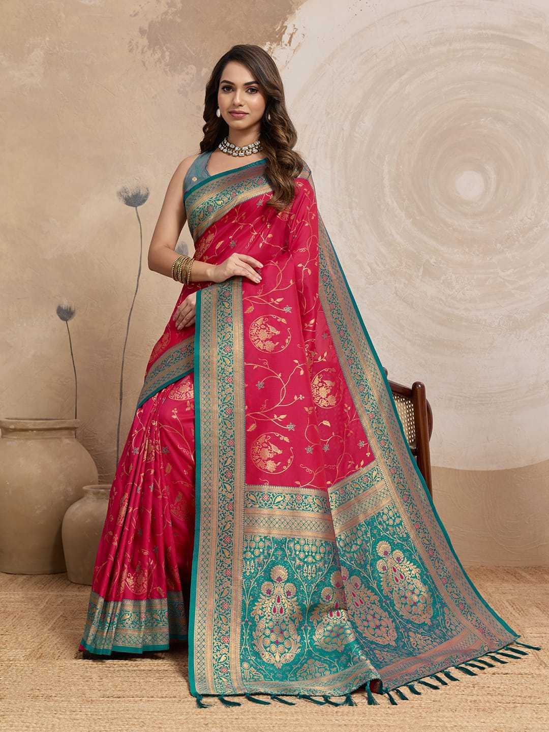 Ynf Banarasi Soft Silk KESH583 ANISHA Silk Sarees Wholesale Banarasi Silk Sarees Heavy Silk Sarees Zari Border Silk Sarees Manufacturer- Kapda Export