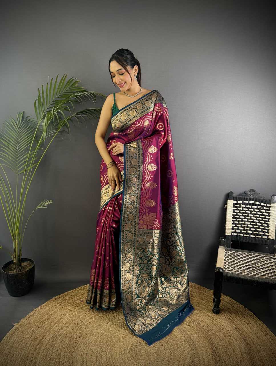 Ynf Banarasi Soft Silk KESH663 Hyryder Silk Sarees Festive Collections Wholesale Banarasi Silk Sarees Silk Sarees With Contrast Pallu Festival Silk Sarees Manufacturer- Kapda Export