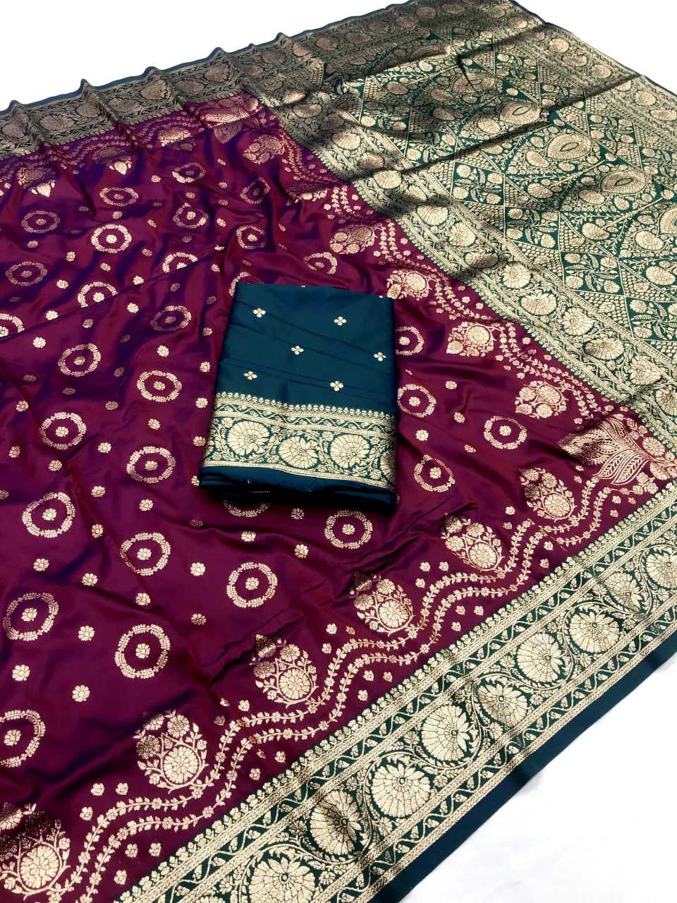 Ynf Banarasi Soft Silk KESH663 Hyryder Silk Sarees Festive Collections Wholesale Banarasi Silk Sarees Silk Sarees With Contrast Pallu Festival Silk Sarees Manufacturer- Kapda Export