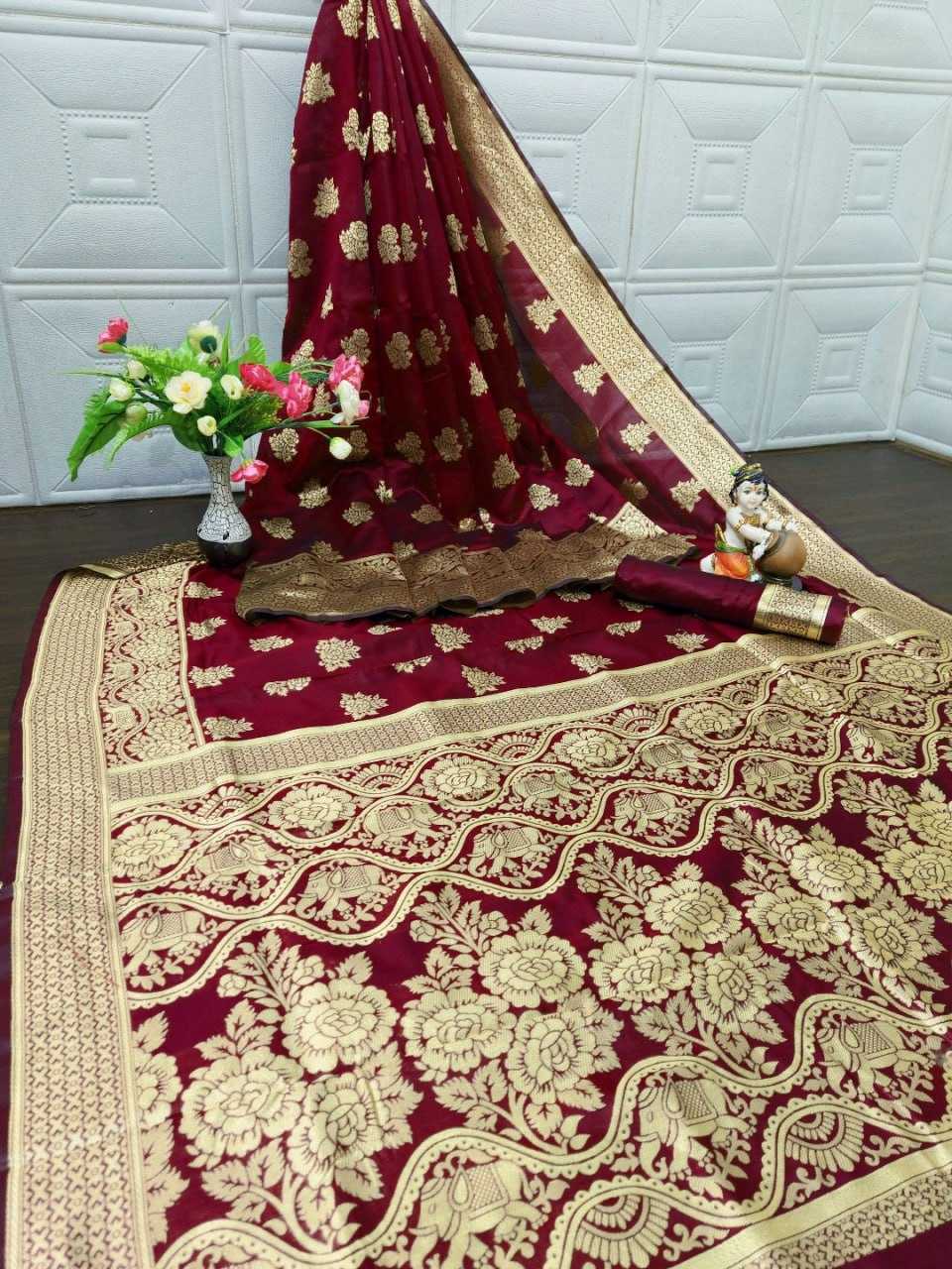 Ynf Banarasi Soft Silk KESH702 5123 Silk Sarees Wholesale Banarasi Silk Sarees Soft Silk Sarees Banarasi Silk Sarees With Zari Work Manufacturer- Kapda Export