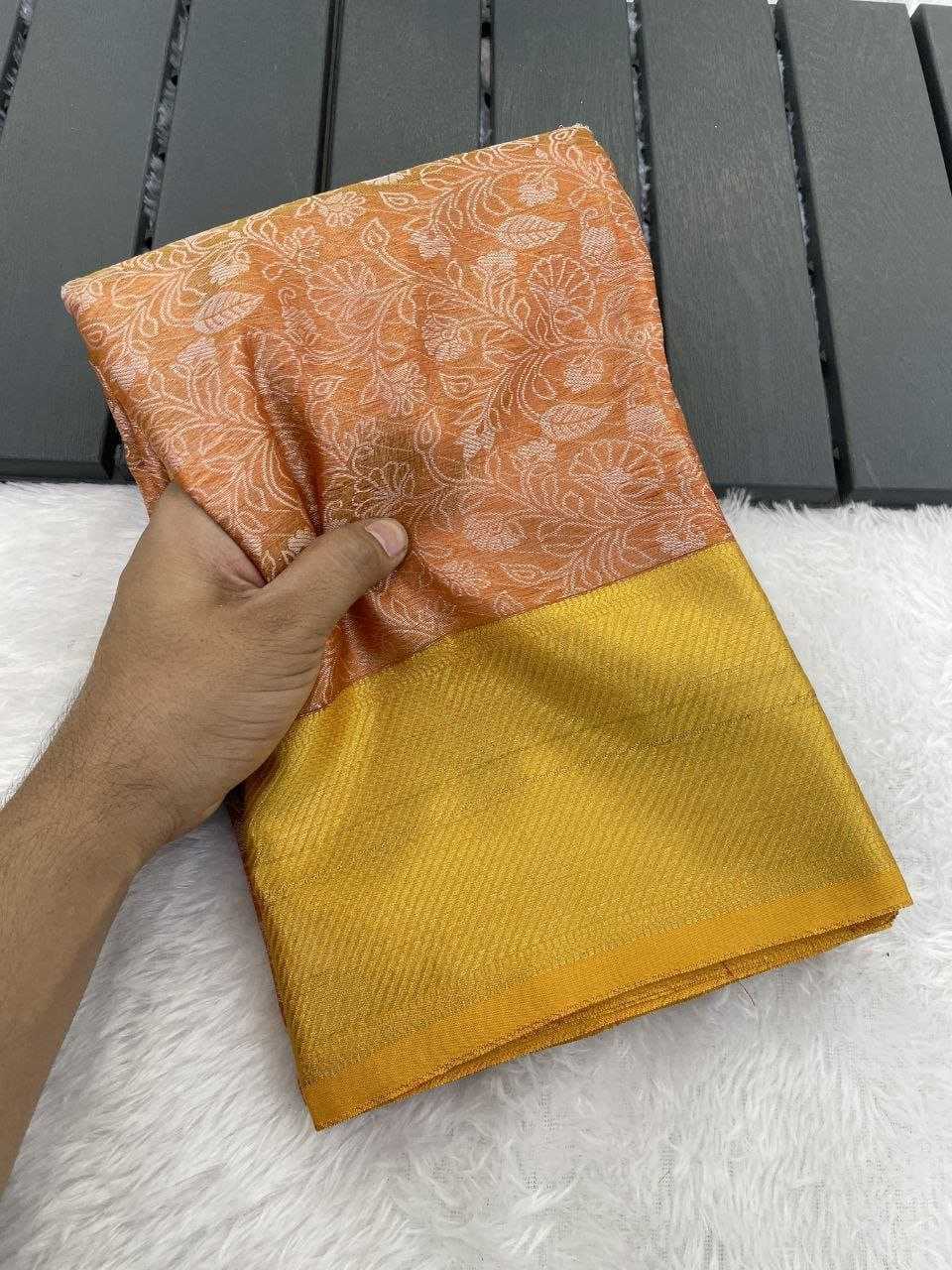 Ynf Banarasi Warm silk RIN216 Snehzala Sarees Wholesale Tissue Silk Saree Zari Sarees Golden Sarees Manufacturer- Kapda Export