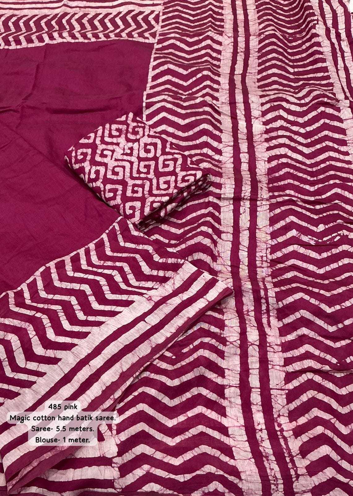 Ynf Chanderi Cotton KESH433 485 Sarees Festive Collections Wholesale Chanderi Sarees Batik Sarees Sarees With Blouse Manufacturer- Kapda Export