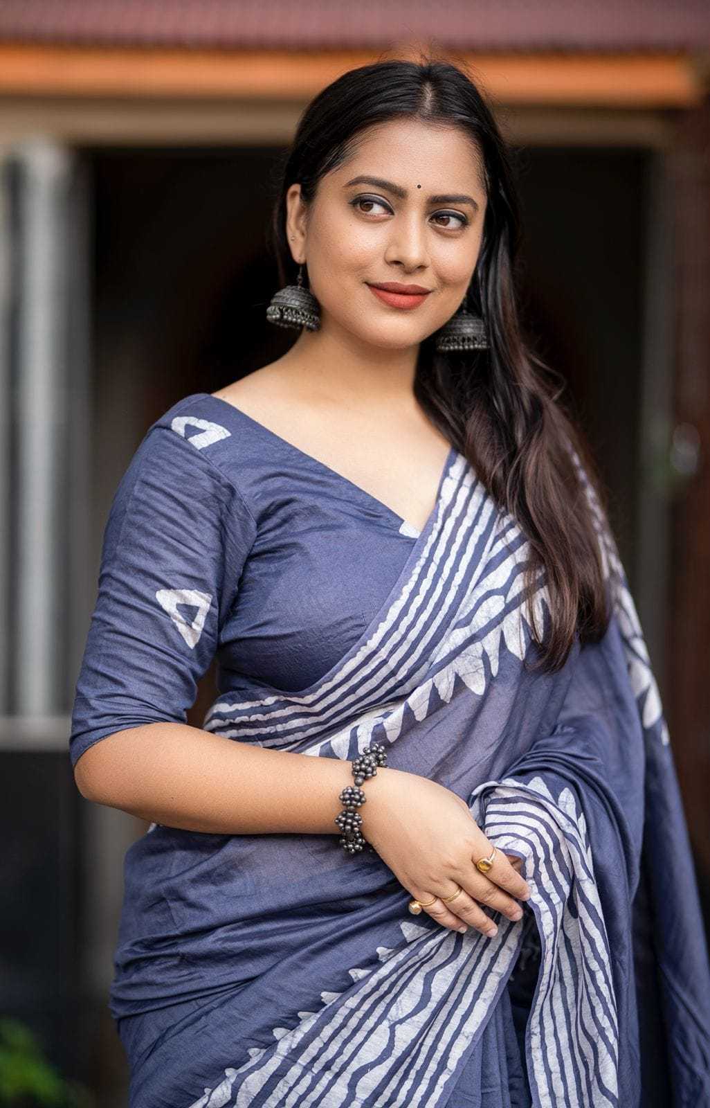 Ynf Chanderi Cotton KESH433 485 Sarees Festive Collections Wholesale Chanderi Sarees Batik Sarees Sarees With Blouse Manufacturer- Kapda Export