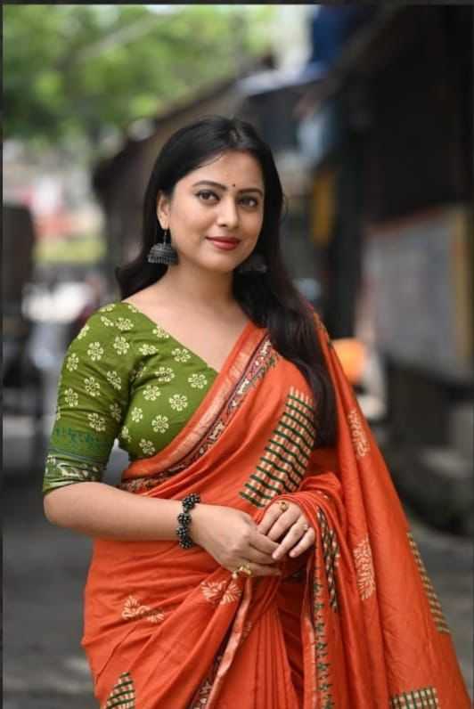 Ynf Chanderi Cotton KESH433 496 Sarees Wholesale Printed Sarees Ajrakh Sarees Chanderi Sarees Manufacturer- Kapda Export