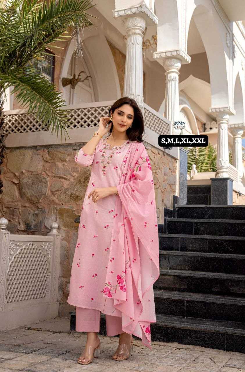 Ynf Chanderi Cotton KESH536 Chanderi Kurti Wholesale Workwear Kurtis Festive Kurtis Embroidered Kurtis Manufacturer- Kapda Export