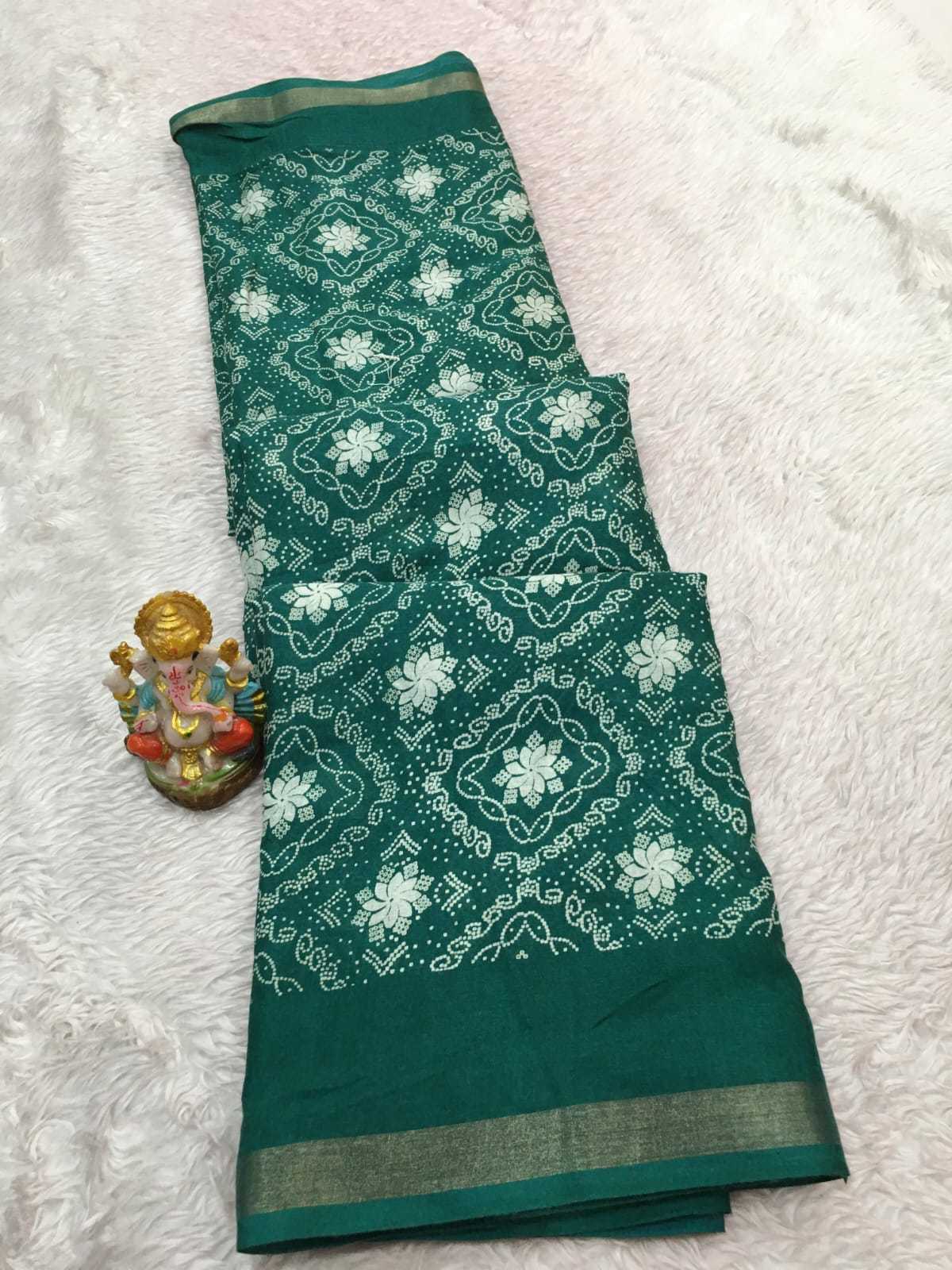 Ynf Chanderi Cotton RIN102 Fast Sarees Wholesale Designer Sarees Printed Sarees Chanderi Sarees Manufacturer- Kapda Export